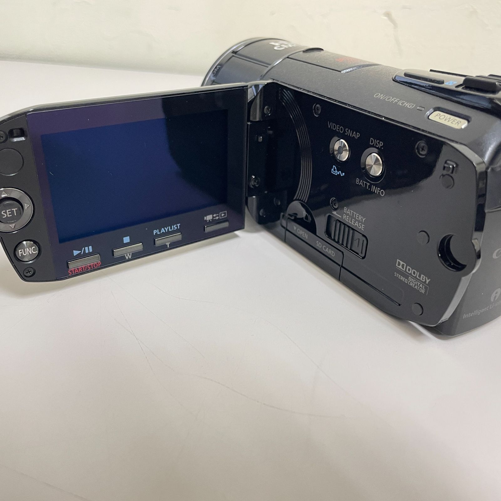 三沢店64ｰ12ｰ0410] Canon フルハイビジョンデジタルビデオカメラ iVIS