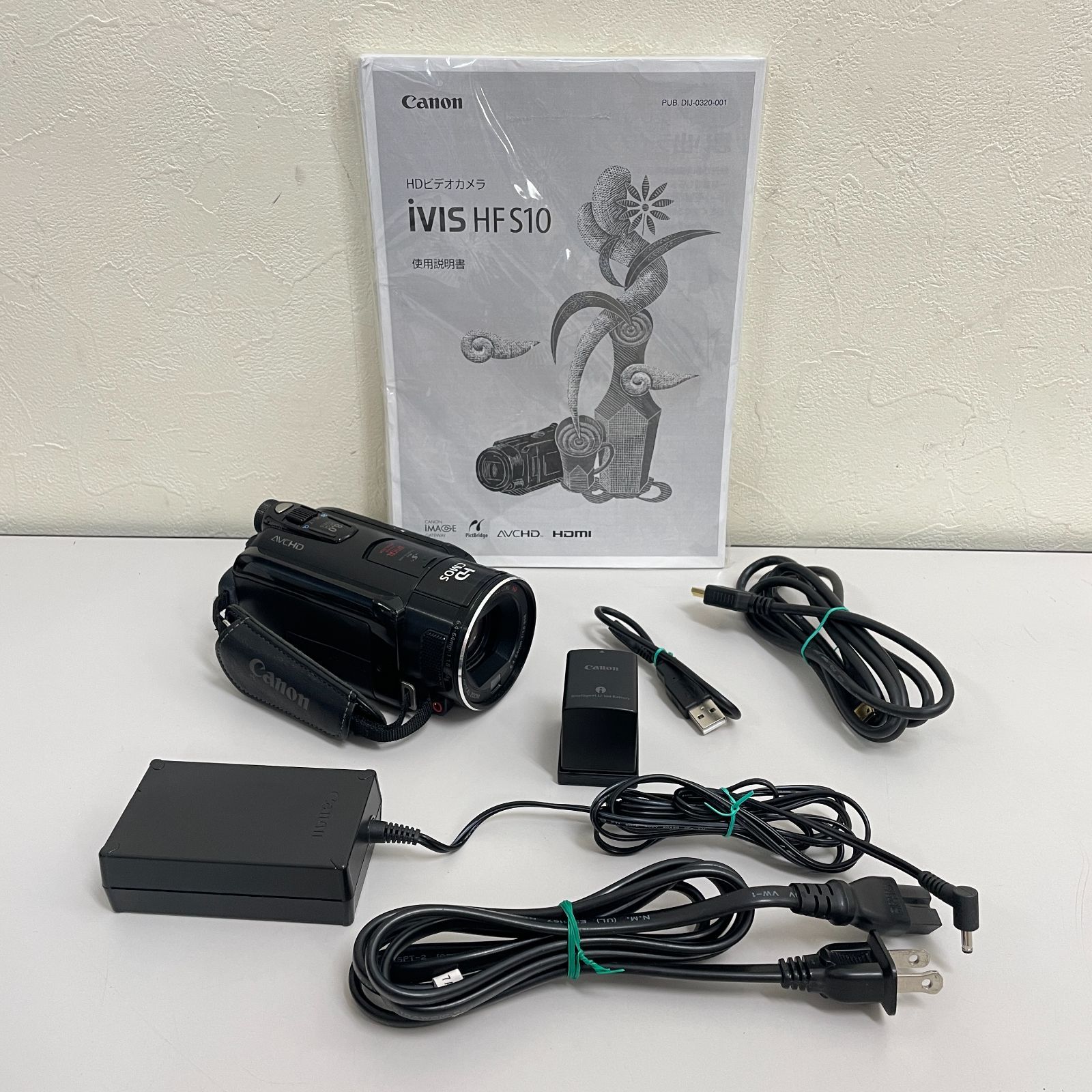 三沢店64ｰ12ｰ0410] Canon フルハイビジョンデジタルビデオカメラ iVIS