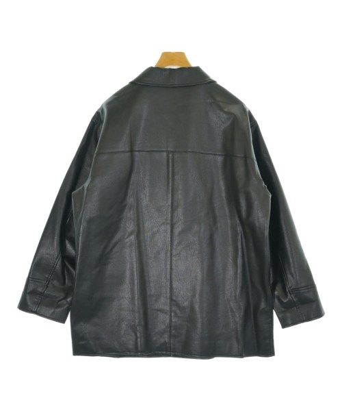 BUDSPOOL バッズプール ステンカラーコート XL 黒 【古着】【中古】【送料無料】 BUDSPOOL ステンカラーコート メンズ 【古着】【中古】【送料無料
