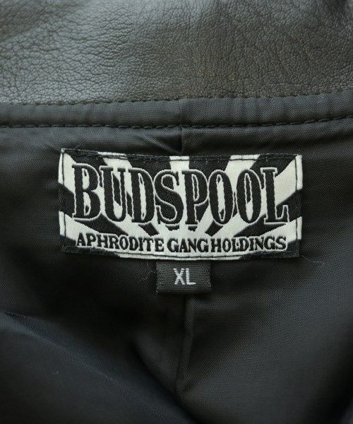 BUDSPOOL バッズプール ステンカラーコート XL 黒 【古着】【中古】【送料無料】 BUDSPOOL ステンカラーコート メンズ 【古着】【中古】【送料無料