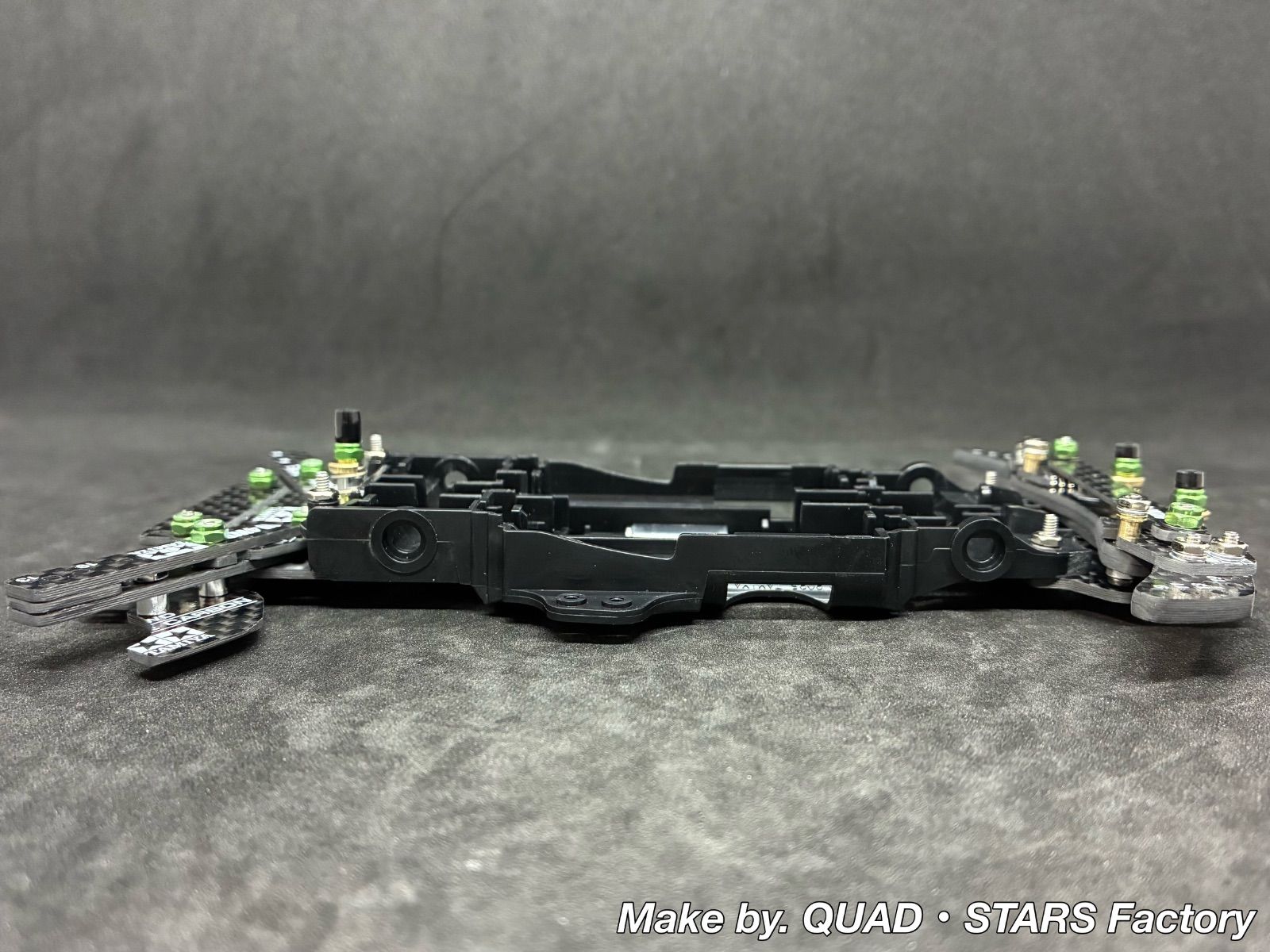 ミニ四駆・カスタムパーツ】MEシャーシ用 2軸ATピボットバンパー＋