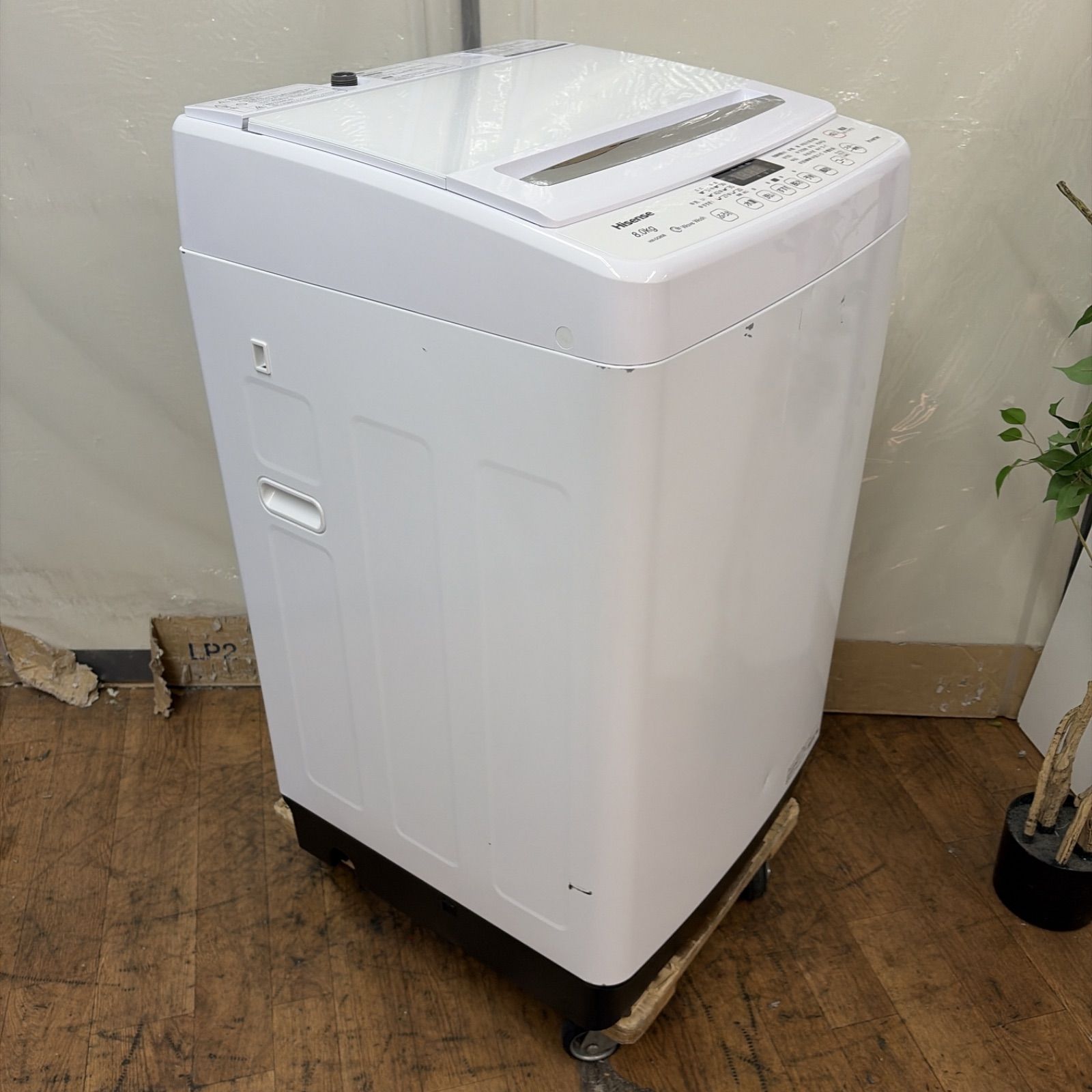 名古屋市近郊配送設置無料】R483 ☀️ Hisense 洗濯機 （洗濯8.0㎏) 20 