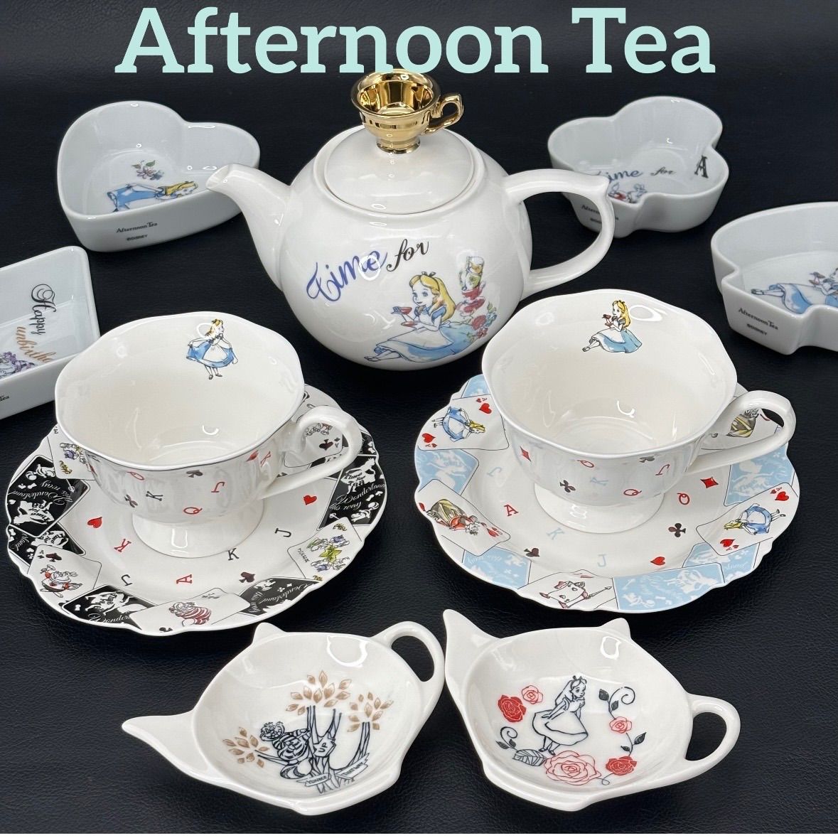 Afternoon Tea】アフタヌーンティー 不思議の国のアリス ティーセット