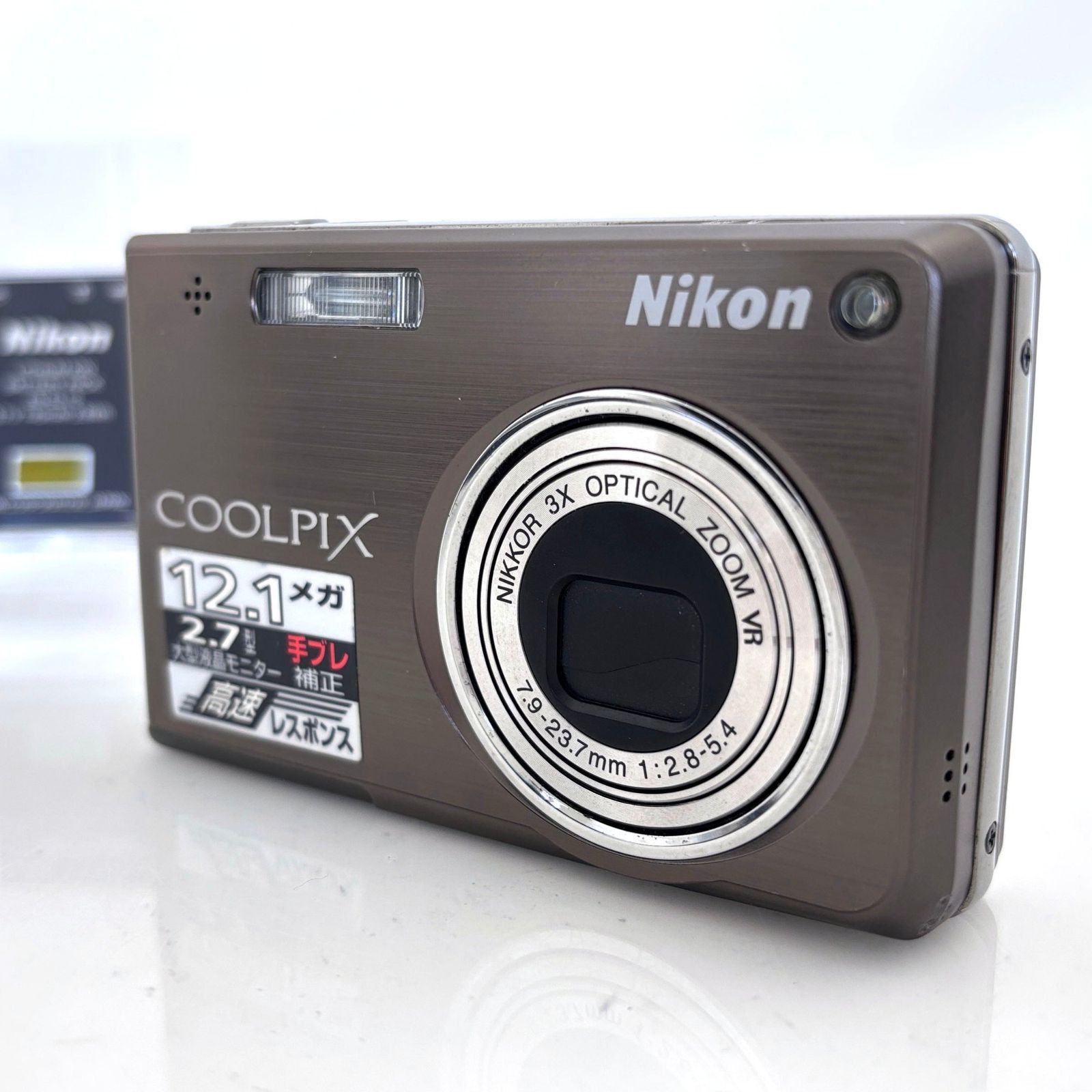 ニコン】Nikon COOLPIX S700 コンパクトデジタルカメラ + バッテリー 