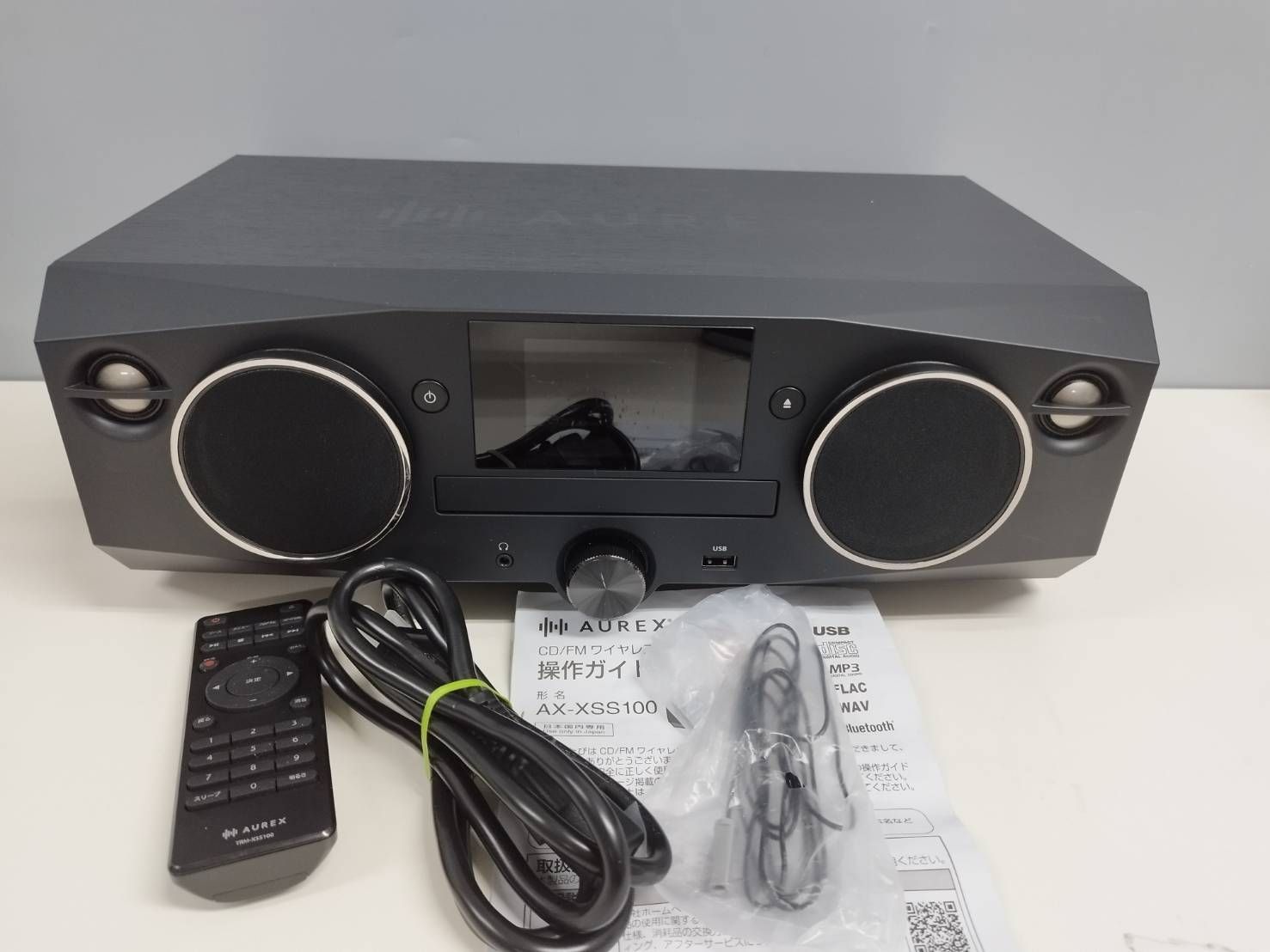 AUREX CD/FM ワイヤレススピーカーシステム/AX-XSS100/2025年製 - メルカリ