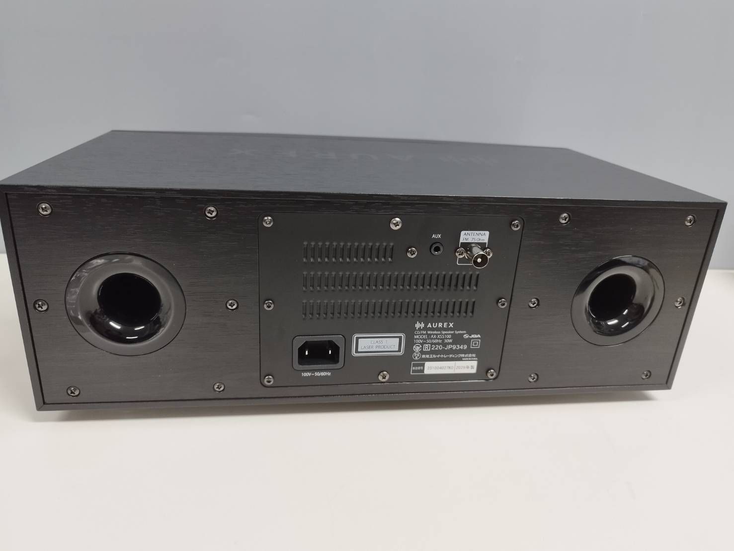 AUREX CD/FM ワイヤレススピーカーシステム/AX-XSS100/2025年製 - メルカリ