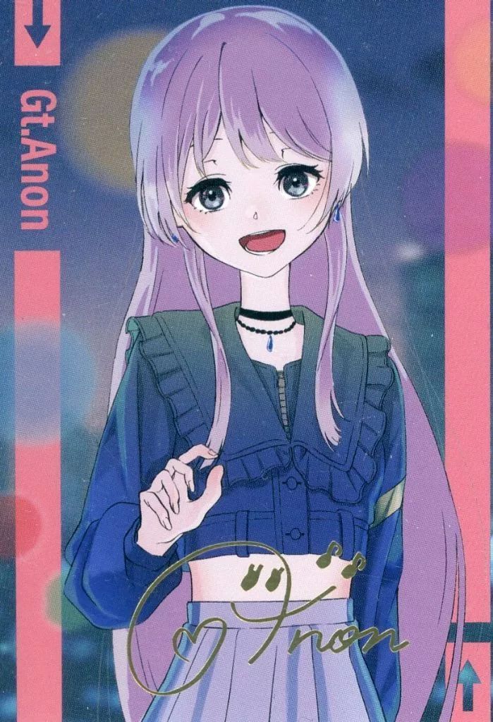 キャラカード 千早愛音(シークレット箔押しサイン入り/限定盤