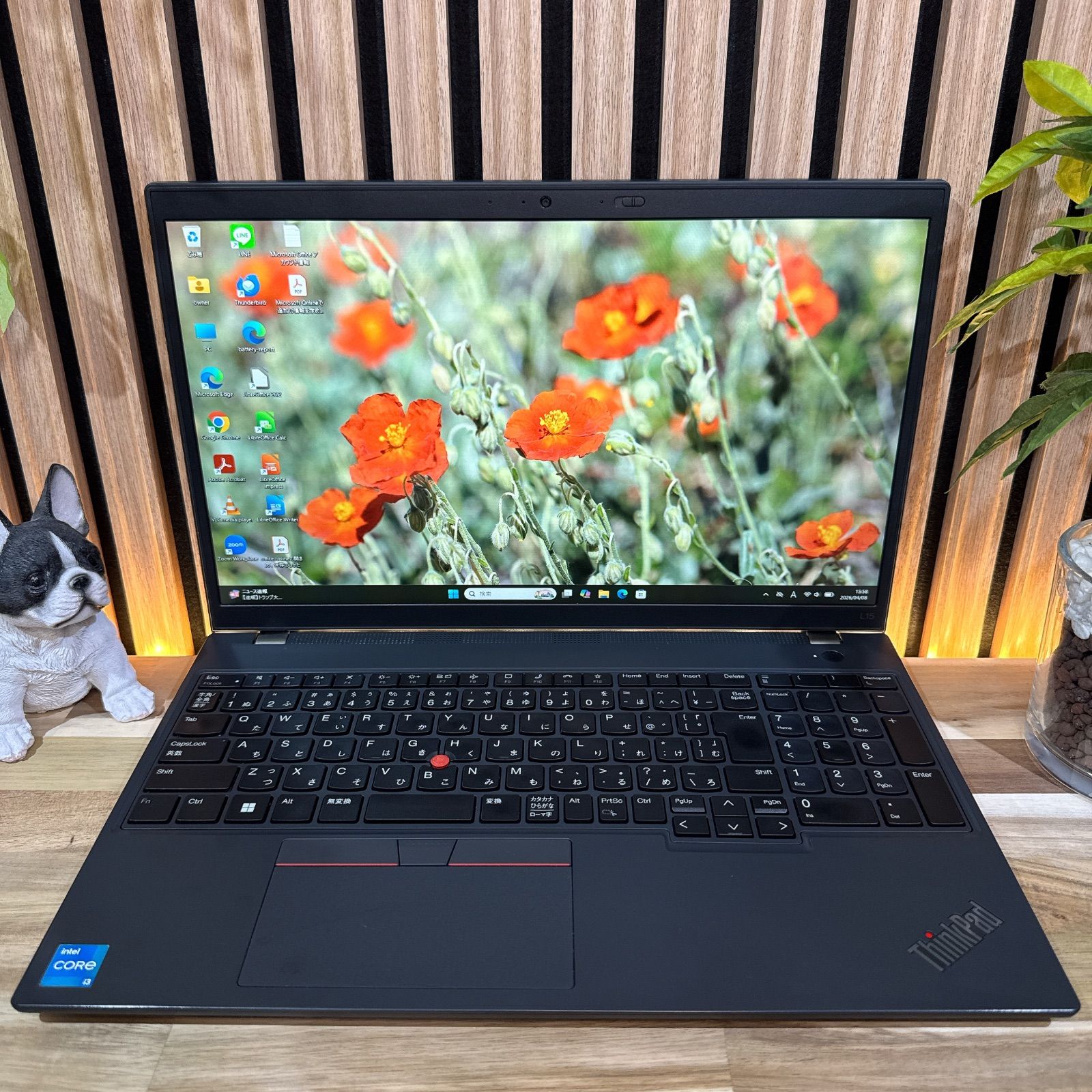 G18】15.6インチ 2022年製 第12世代Corei5 メモリ8GB SSD256GB Lenovo