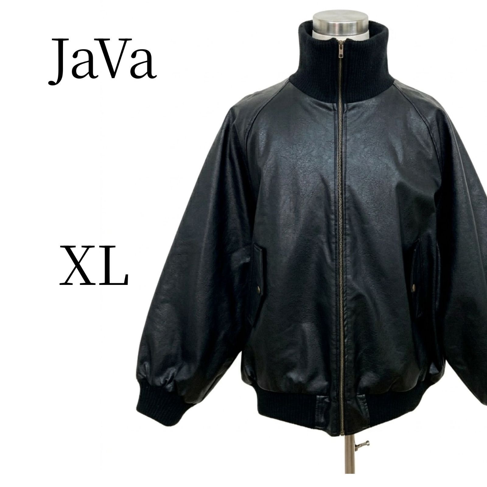 特価 販売 レザー ボンバージャケット 黒 XL 【公式通販】