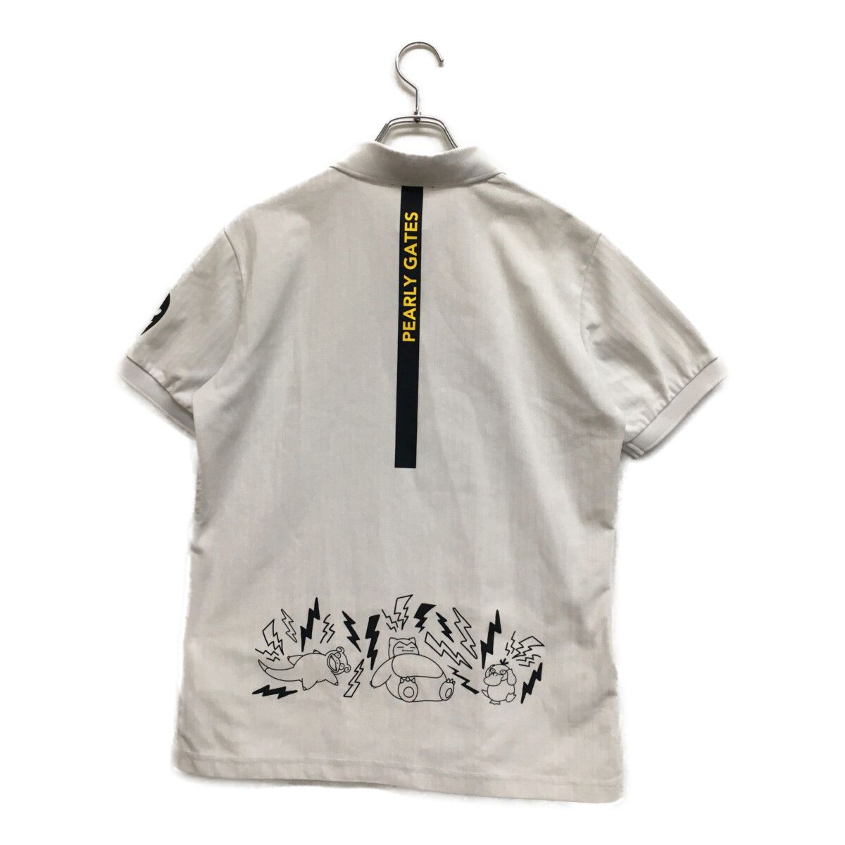 メンズ パーリーゲイツ PEARLY GATES 半袖ポロシャツ 5(L) 白 ホワイト