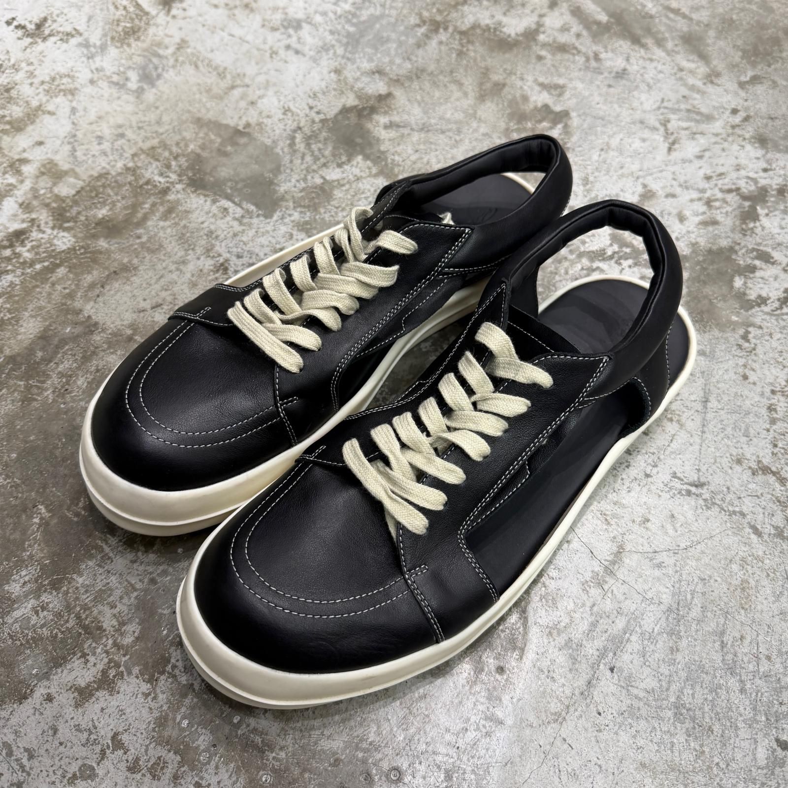 参考上代143000円 Rick Owens HOLLOWED VINTAGE SNEAKS ハリウッド 
