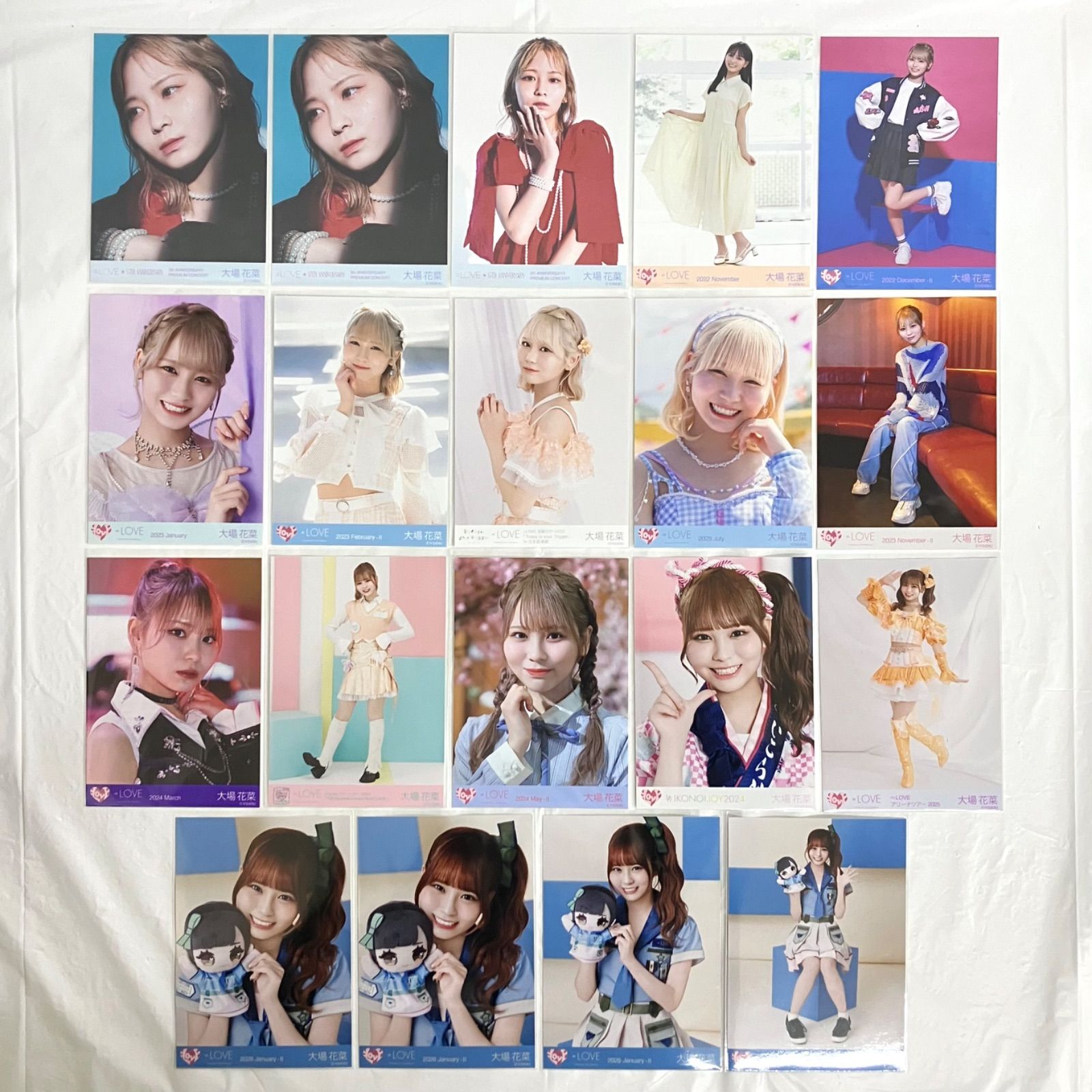 【バラ売り可】イコラブ 大場花菜 生写真 まとめ売り (10コンプ) イコラブ 大場花菜 生写真まとめうり IDフォト付き｜Yahoo!フリマ（旧