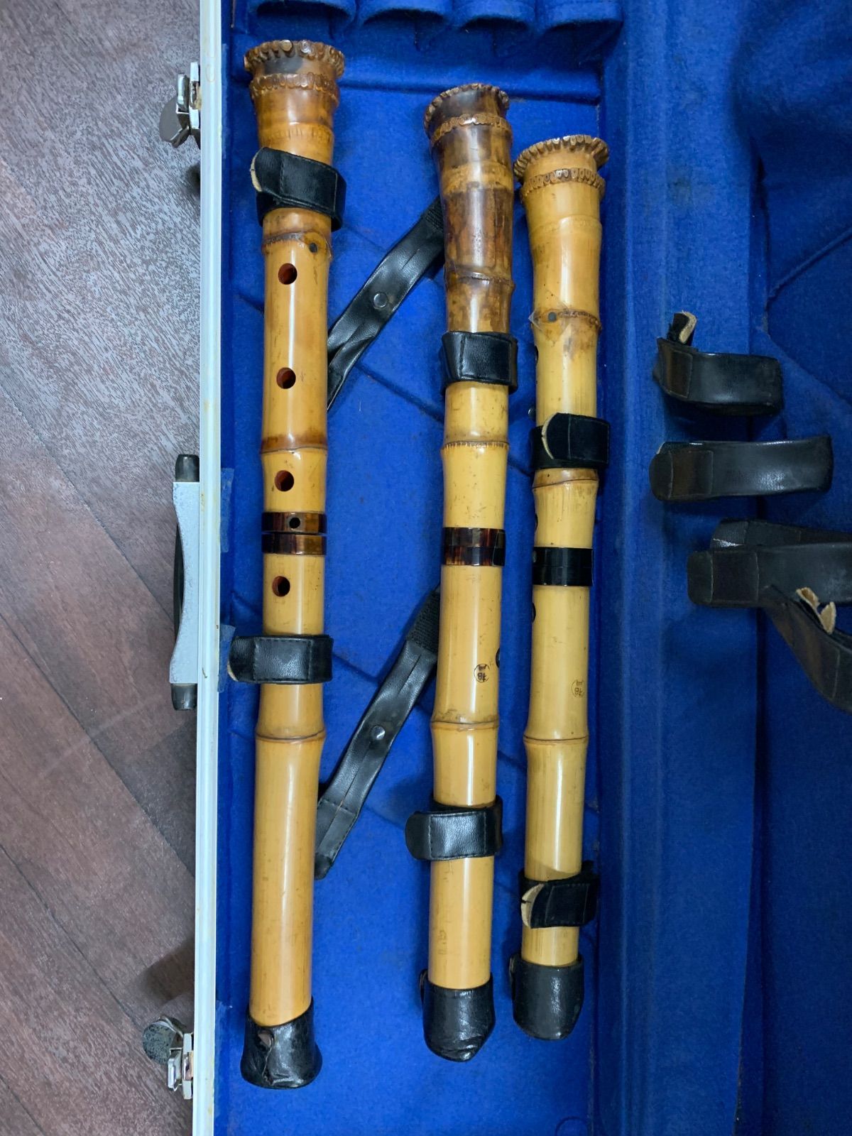 尺八本体 竹製 柗月 和楽器 竹製　伝統的なデザイン 尺八　　k'401