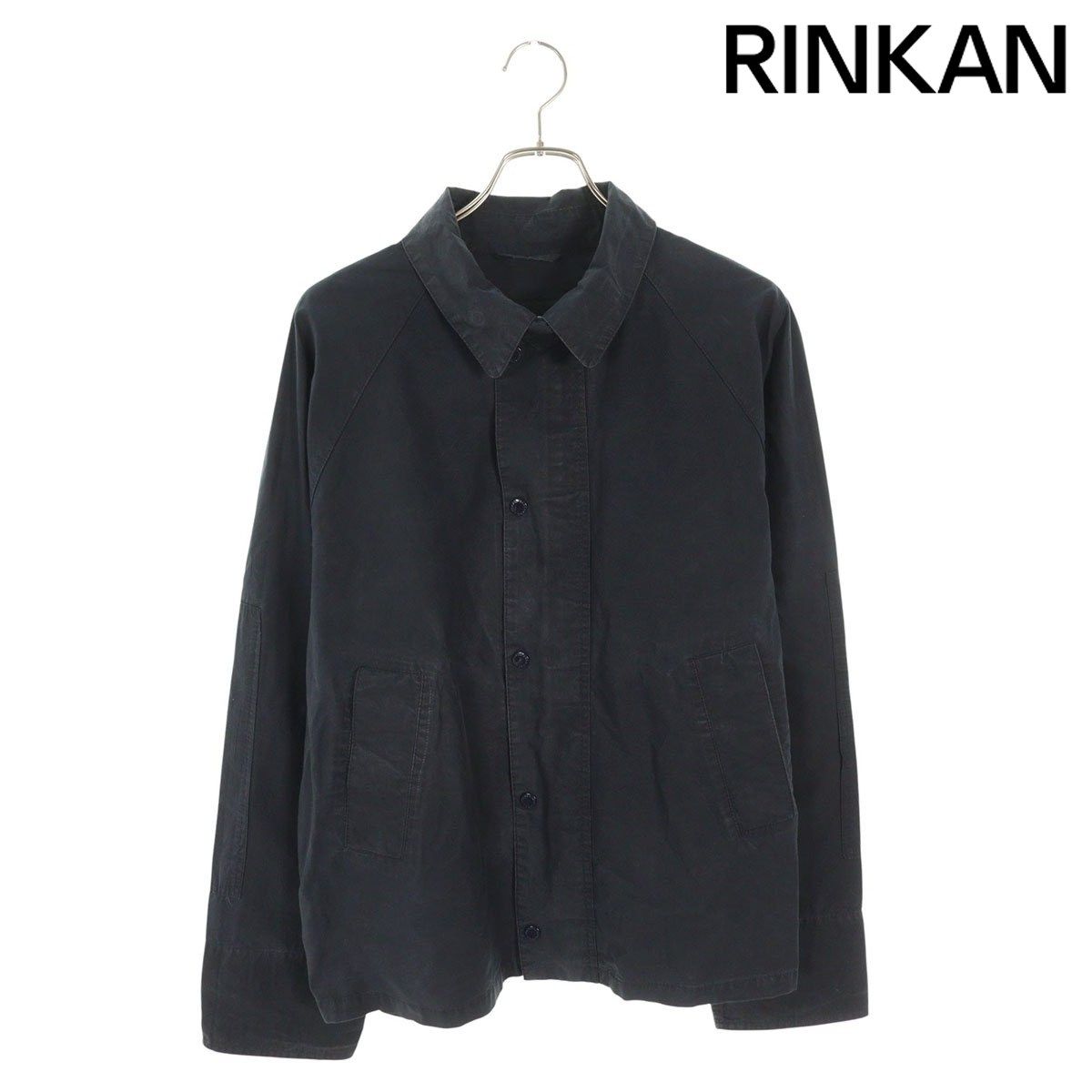 バブアー ×エンジニアードガーメンツ Engineered Garments  covert jacket ウォッシュ加工ワックスドコットンブルゾン メンズ XL