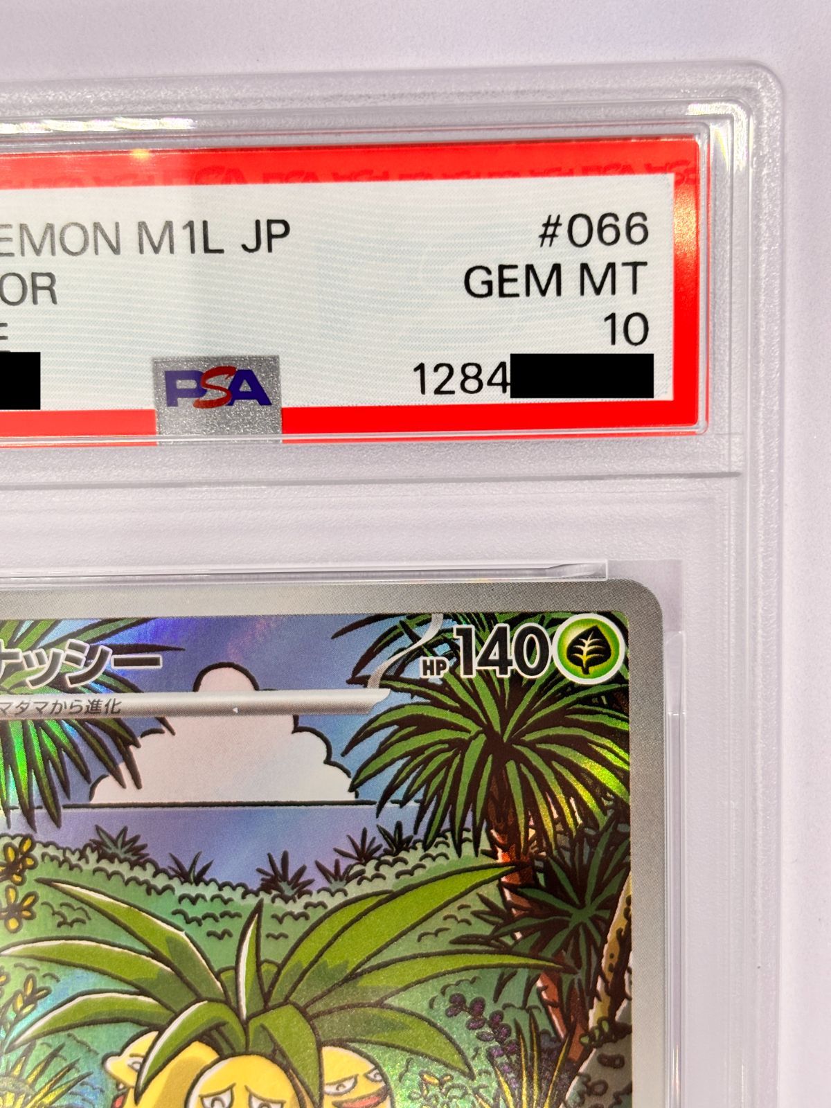 PSA10】ナッシー AR M1L 066/063 ポケモンカード メガブレイブ 鑑定品