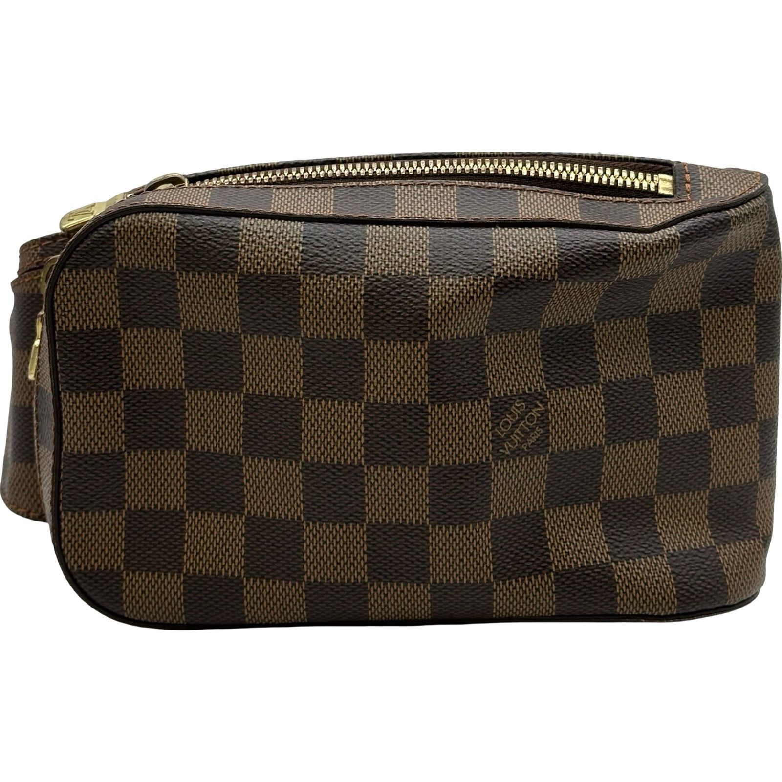 ルイ・ヴィトン LOUIS VUITTON ジェロニモス N51994 ブラウン ダミエ 