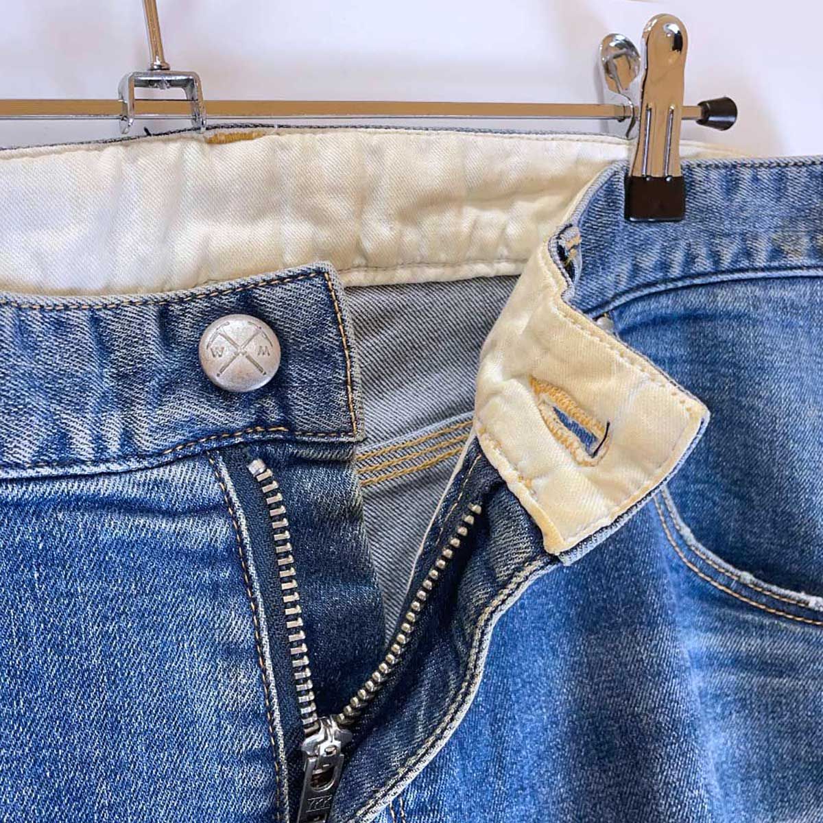 ホワイトマウンテニアリング ダメージ加工 デニムパンツ 2017AW 10oz 1