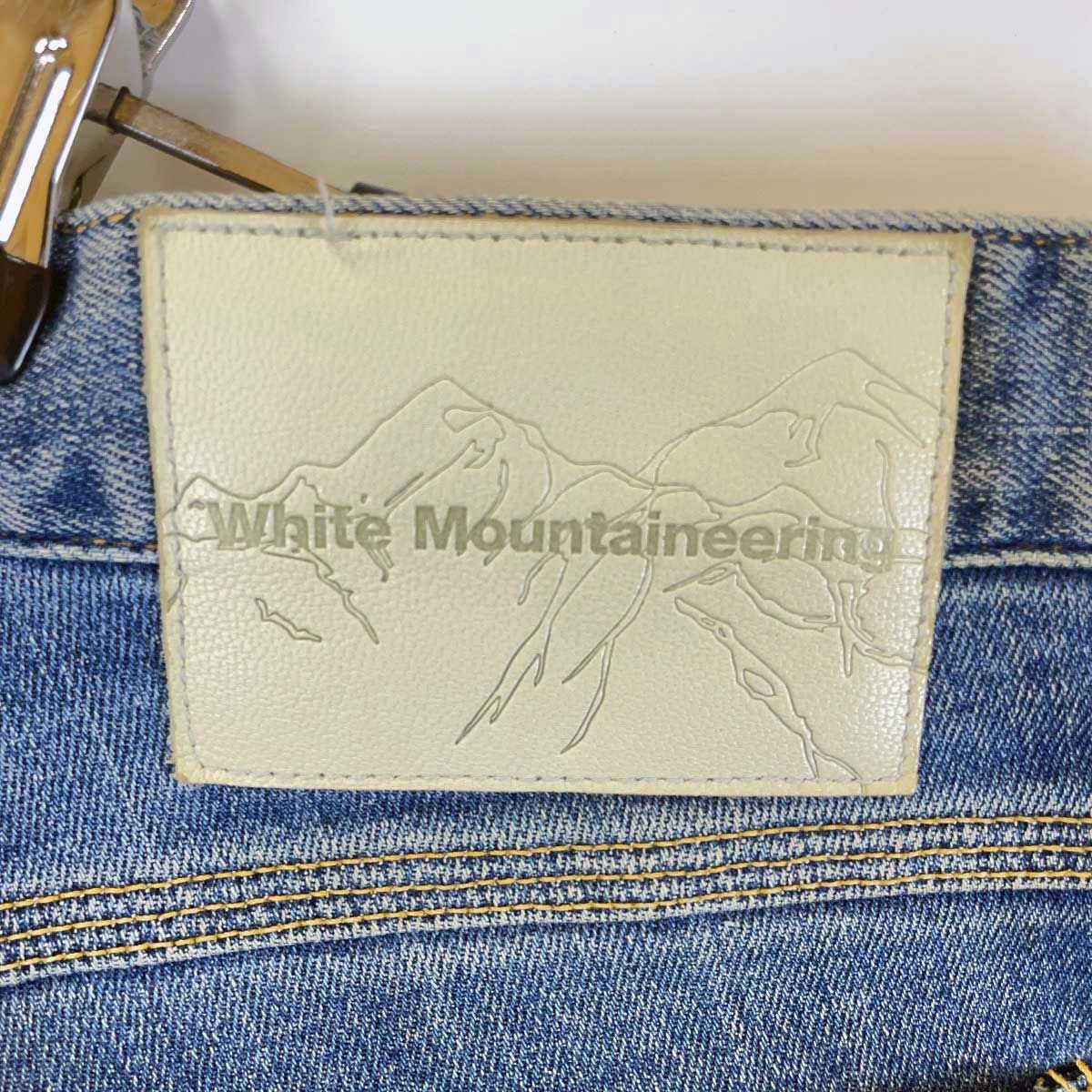 ホワイトマウンテニアリング ダメージ加工 デニムパンツ 2017AW 10oz 1