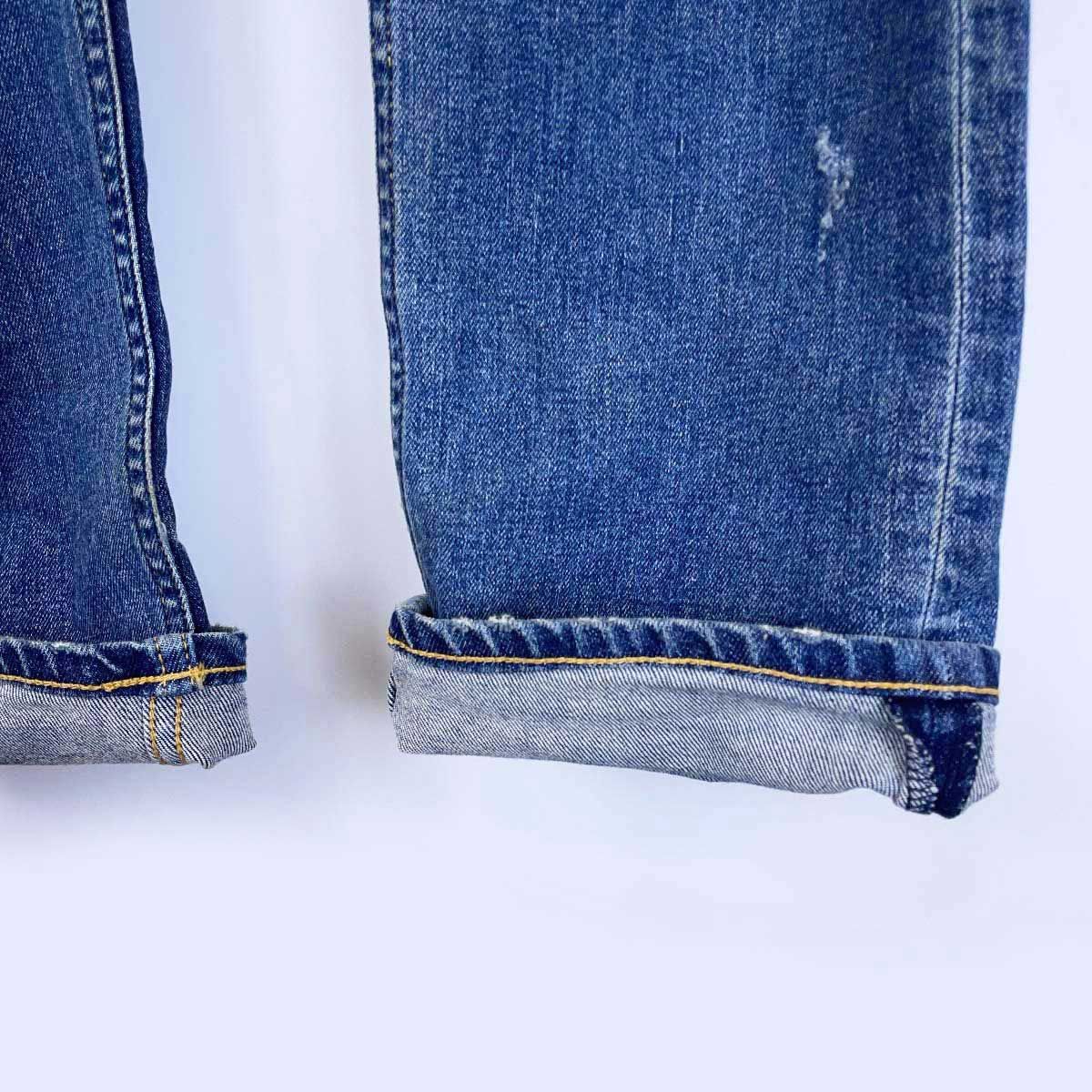 ホワイトマウンテニアリング ダメージ加工 デニムパンツ 2017AW 10oz 1 WM1773406 メンズ White Mountaineering ホワイトマウンテニアリング ダメージ加工 デニムパンツ 2017AW 10oz 1