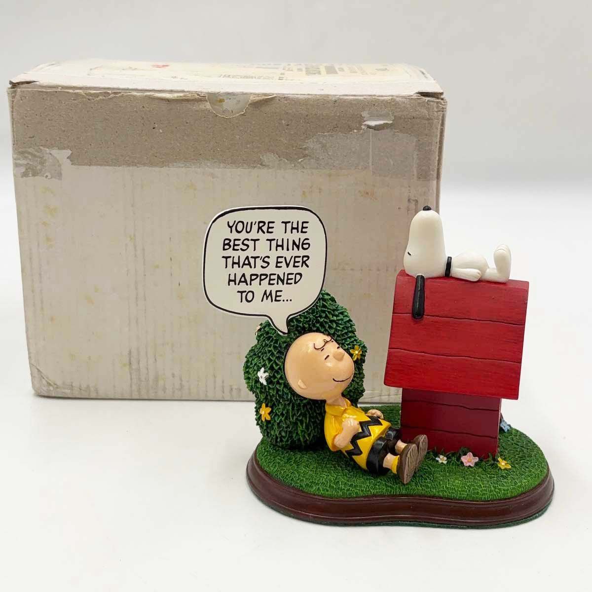 【未使用】DANBURY MINT ダンバリーミント スヌーピー  YOU’RE THE BEST フィギュア ベストフレンズ チャーリー・ブラウン ウッドストック 高さ11cm PEANUTS ピーナッツ 未使用】DANBURY MINT ダンバリーミント スヌーピー YOU'RE THE BEST