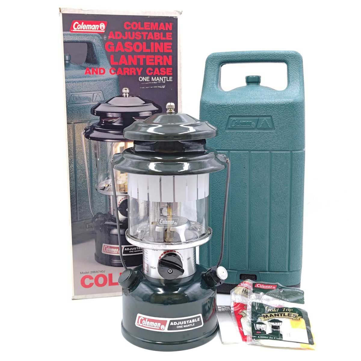 コールマン 286A740J ワンマントルランタン ガソリン 1993年製10月製 Coleman 200キャンドルパワー キャンプ コールマン 286A740J ワンマントルランタン ガソリン 1993年製10月製