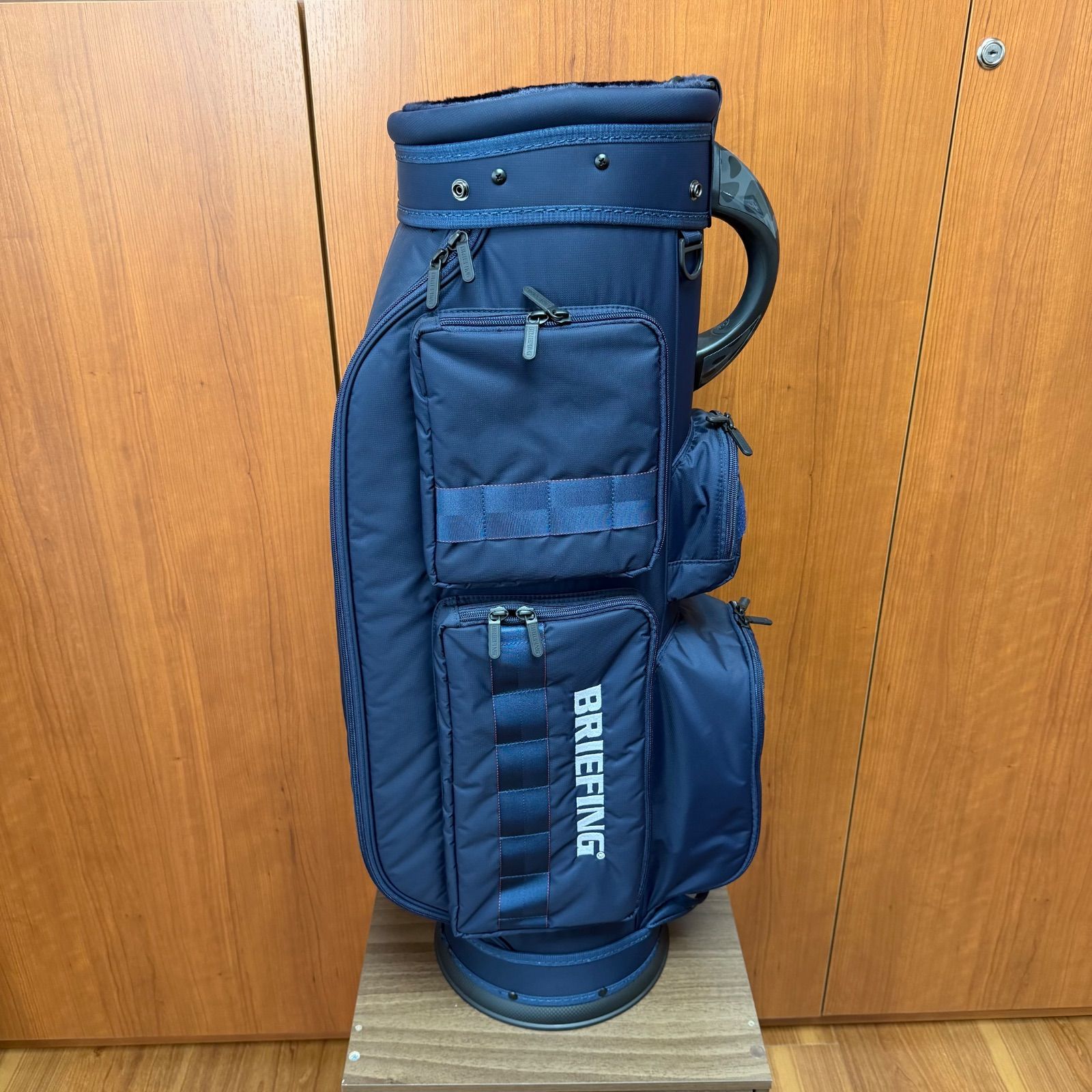 新品・未使用】BRIEFING GOLF キャディバッグ CR-6 #03 ネイビー