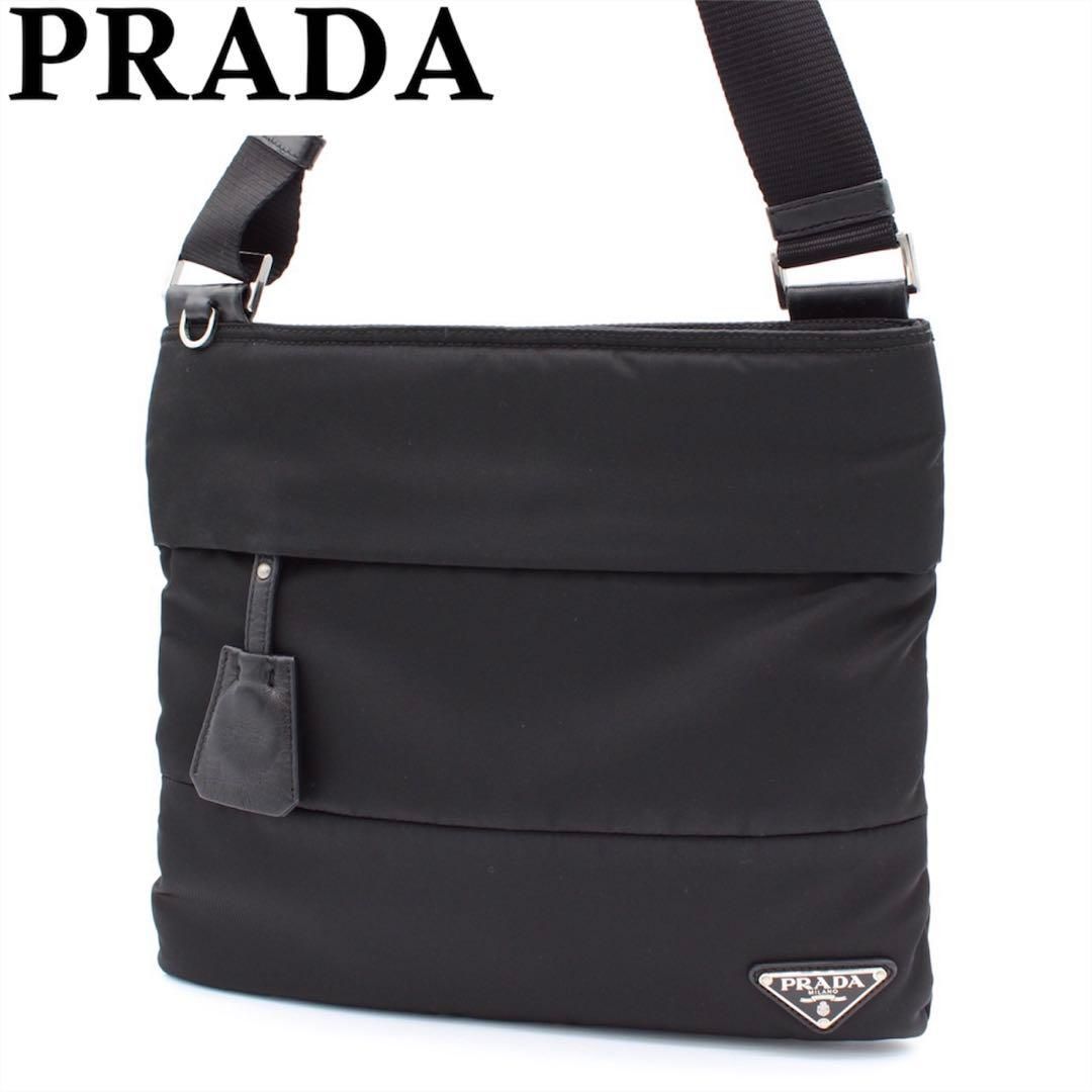 正規品】プラダ PRADA ナイロン 斜めがけショルダーバッグ