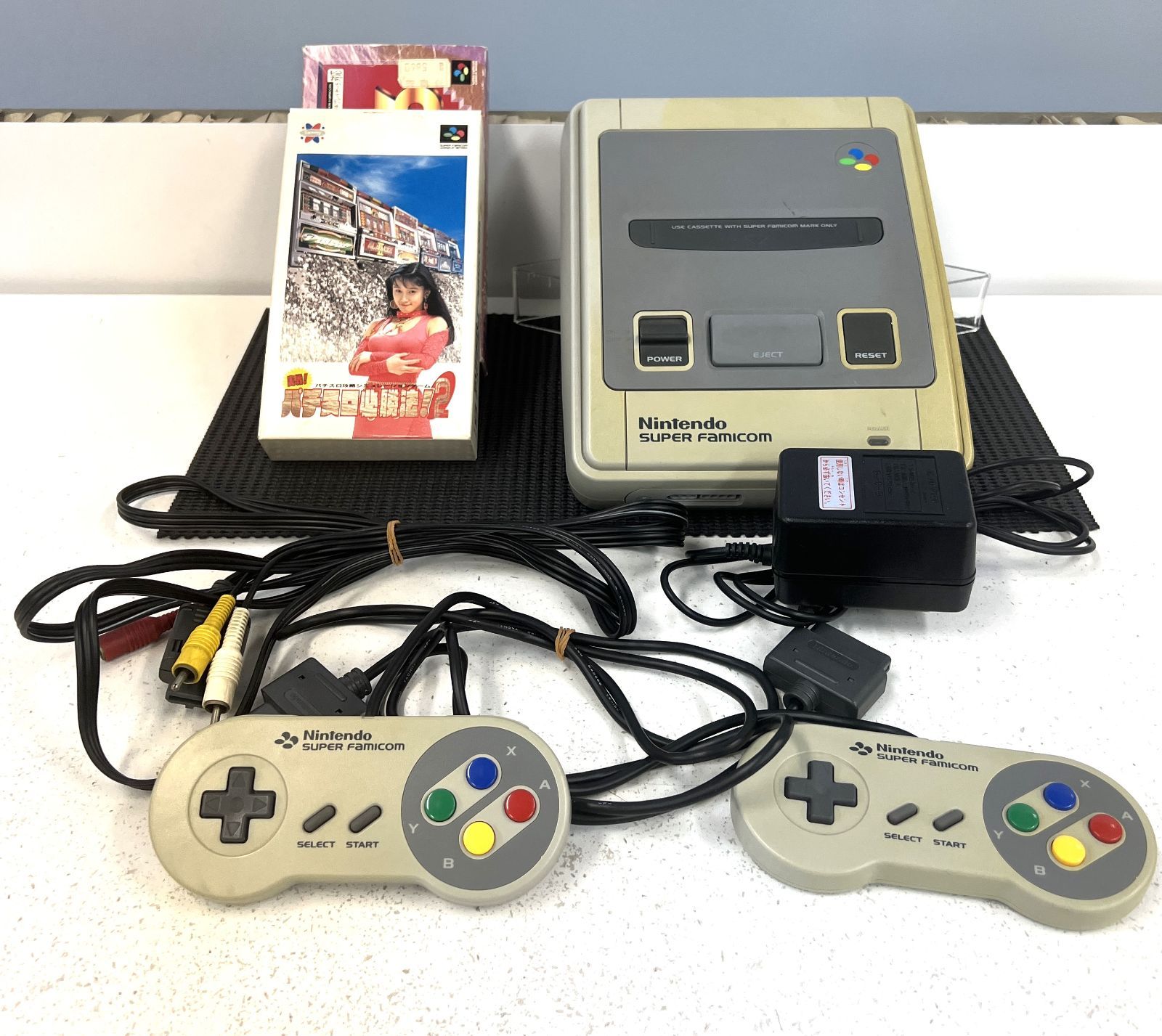 SFC】スーパーファミコン本体+ソフト2本セット【動作品】 - メルカリ