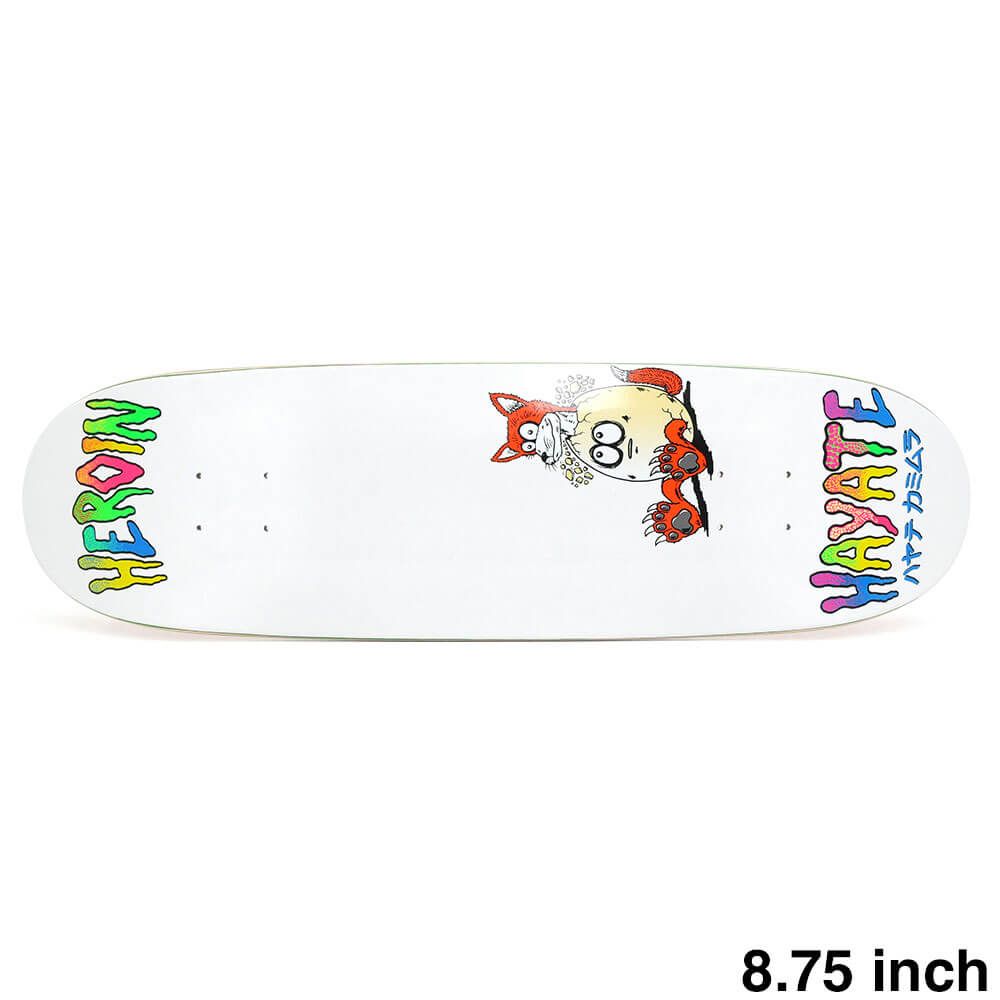 HEROIN DECK ヘロイン デッキ HAYATE KAMIMURA FOX EGG 8.75 スケート