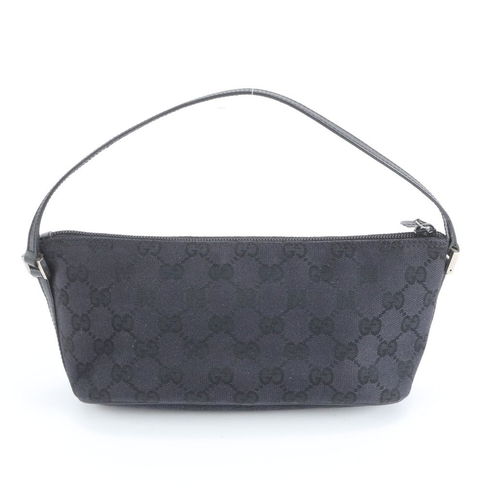 極美品 グッチ GG キャンバス アクセサリーポーチ 039 1103 レザー