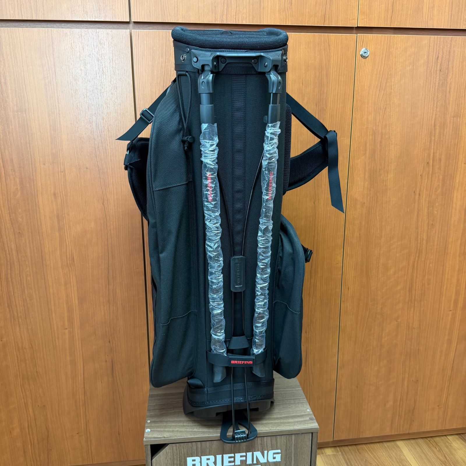 新品・未使用】BRIEFING GOLF キャディバッグ CR-4 #03 TL ブラック 