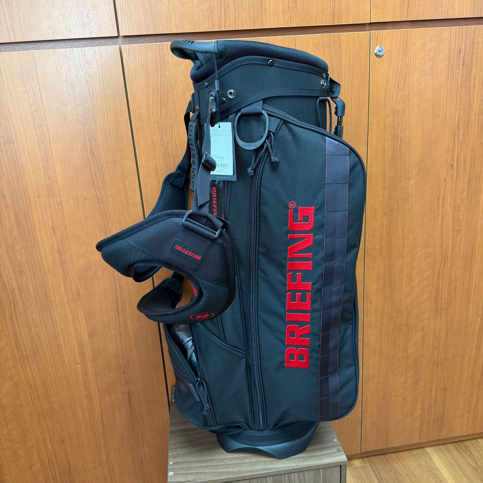 新品・未使用】BRIEFING GOLF キャディバッグ CR-4 #03 TL ブラック 