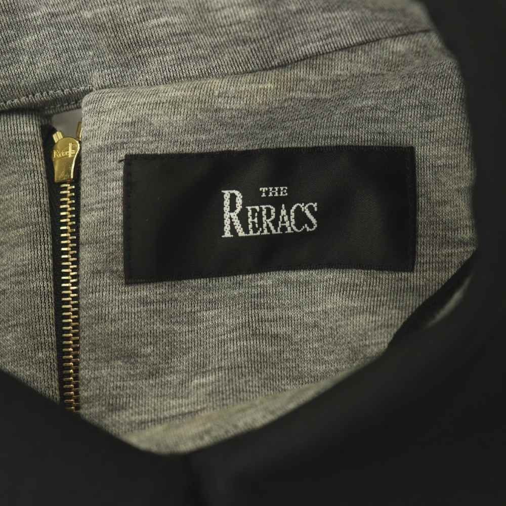 ザ リラクス ノースリーブ ブラウス プルオーバー バイカラー シルク混 ザ リラクス THE RERACS ノースリーブ ブラウス プルオーバー バイ