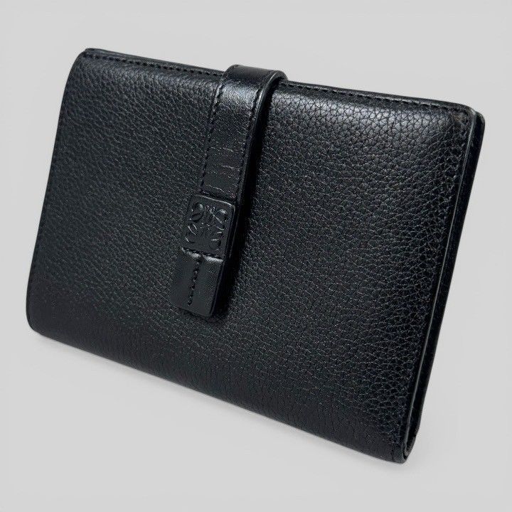 美品】LOEWE ロエベ アナグラム バイフォールド バーティカル 