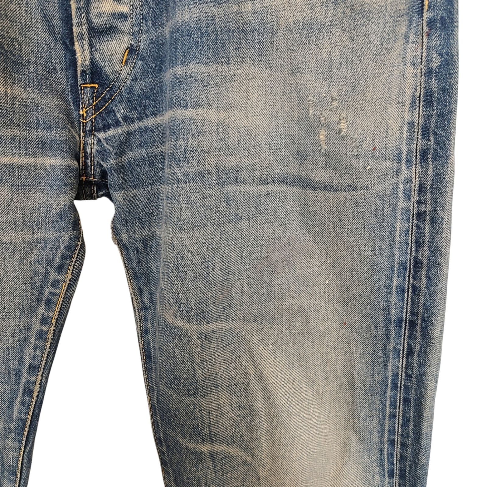 通販サイト通販 RON HERMAN DENIM ダメージ加工 チノ ワークパンツ