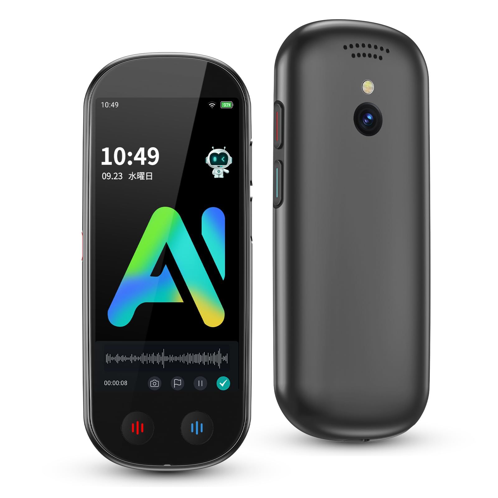 M4 AI ボイスレコーダー 文字起こし無料 オフラインモード AI 
