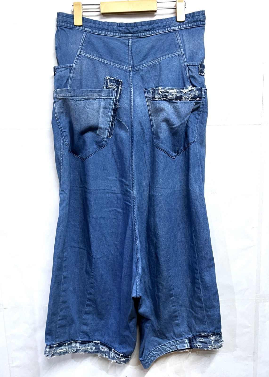 レアY's ワイズヨウジヤマモトYohji Yamamotoサルエルデニムパンツ