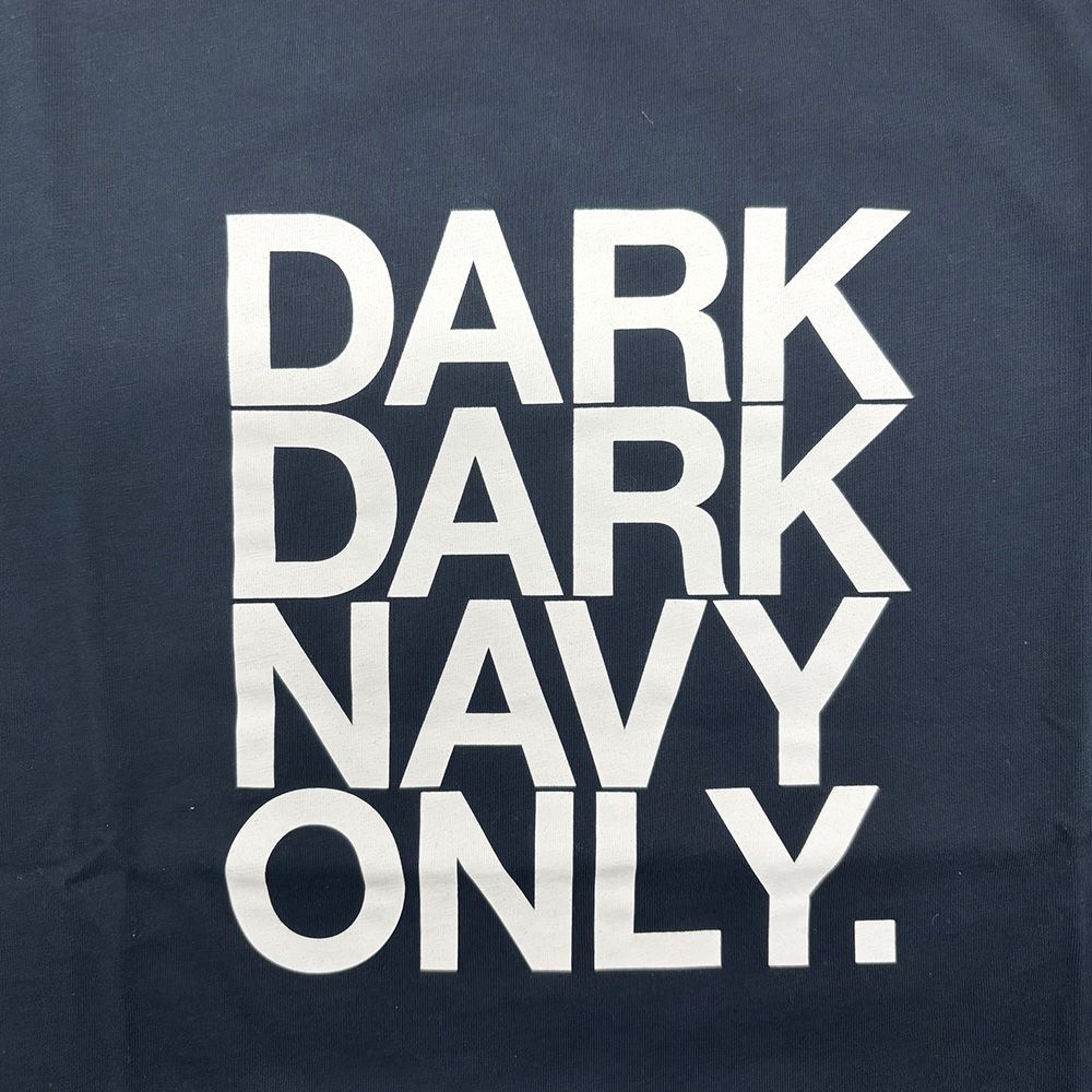 2026春夏物モデル】A.P.C. アーペーセー Dark dark navy only Tシャツ
