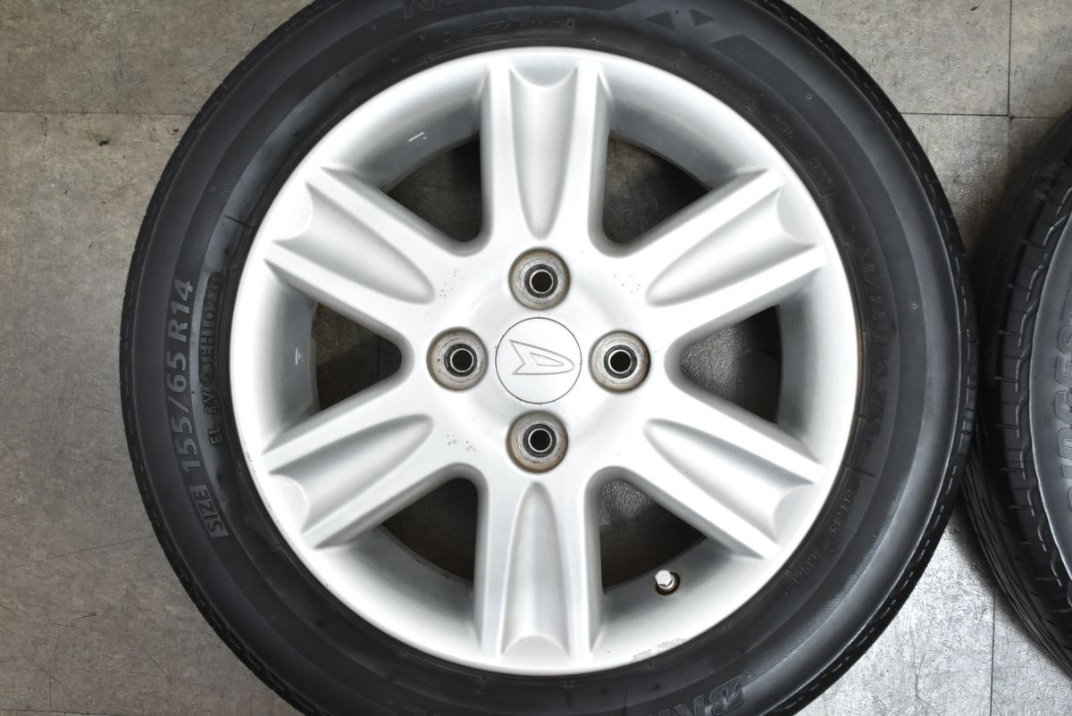交換用に】ダイハツ 純正 14in 4.5J +45 PCD100 ブリヂストン ネクスト 