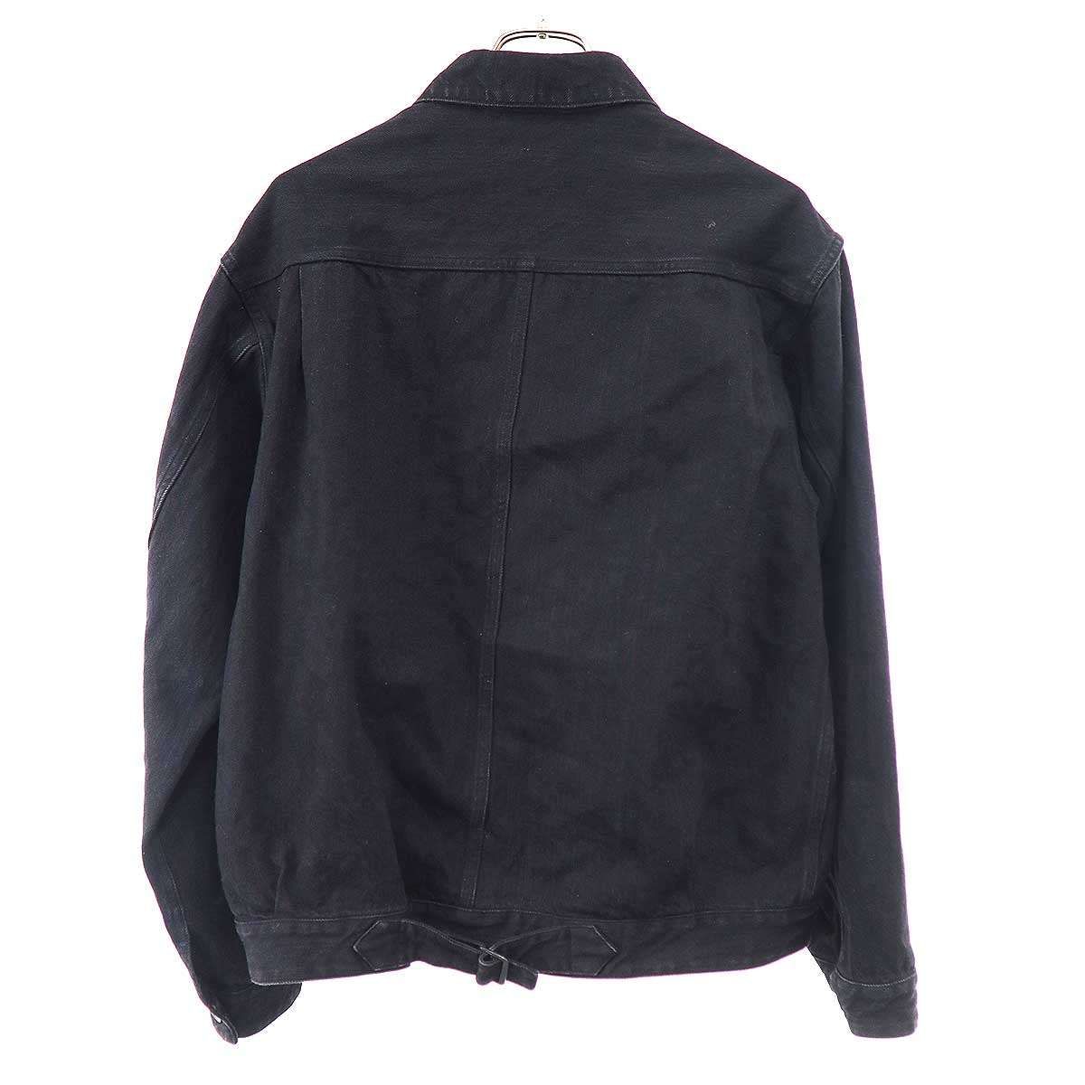 COMOLI コモリ 19AW ブラックデニムジャケット Q03-01006 ブラック 2