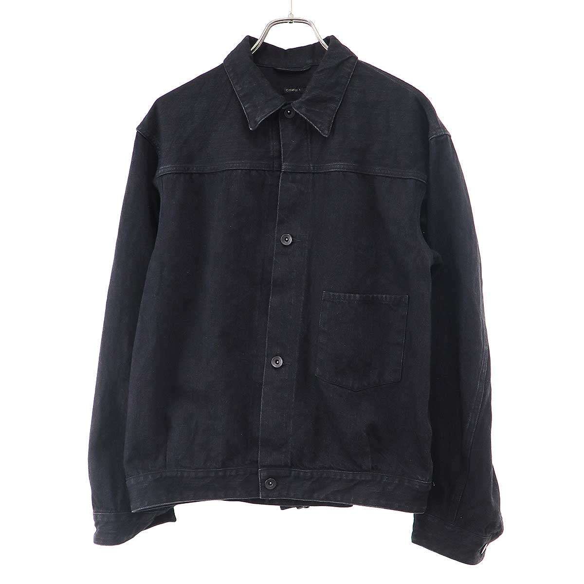 COMOLI (コモリ)[Q03-01006] デニム ジャケット ブラック COMOLI コモリ 19AW ブラックデニムジャケット Q03-01006 ブラック 2