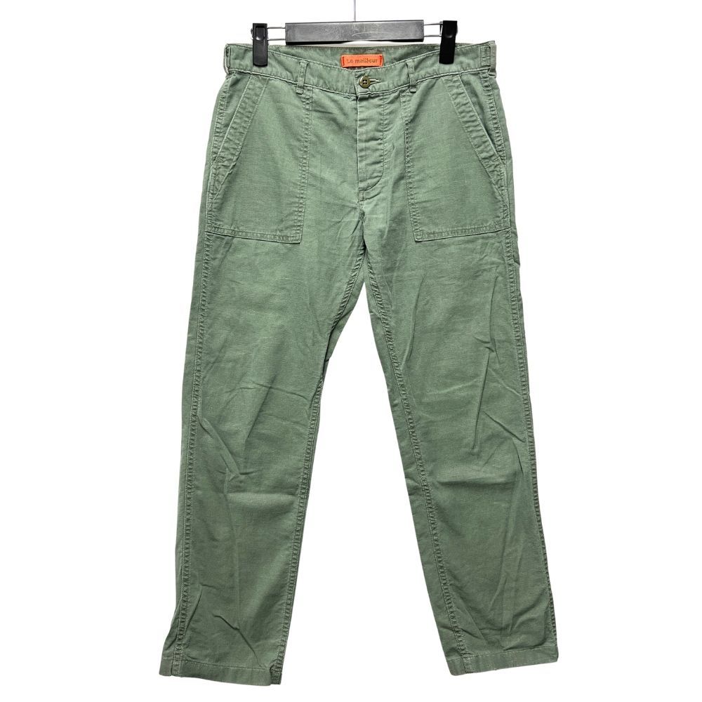 BOYS MARKET ボーイズマーケット Le meilleur コットンリネン ベイカー 
