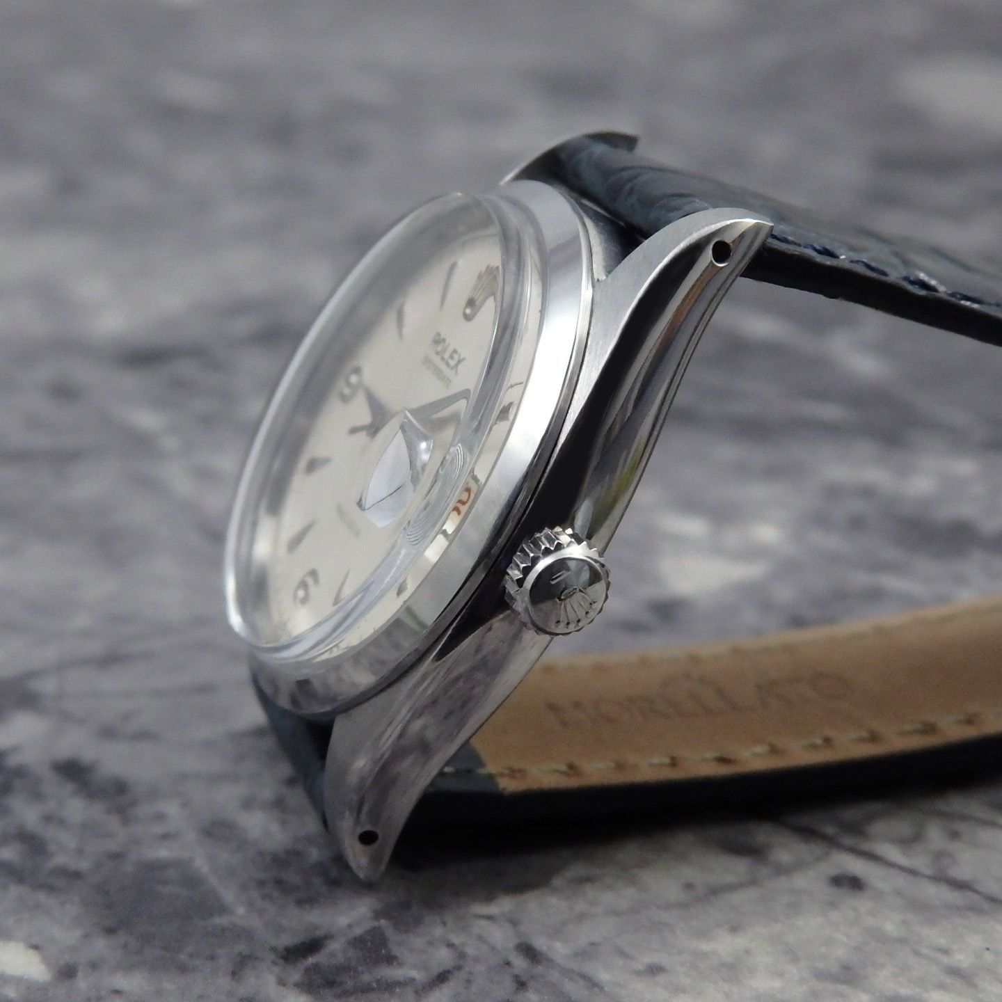 ROLEX オイスターデイト Ref.6494 赤黒カレンダー 手巻き ロレックス 