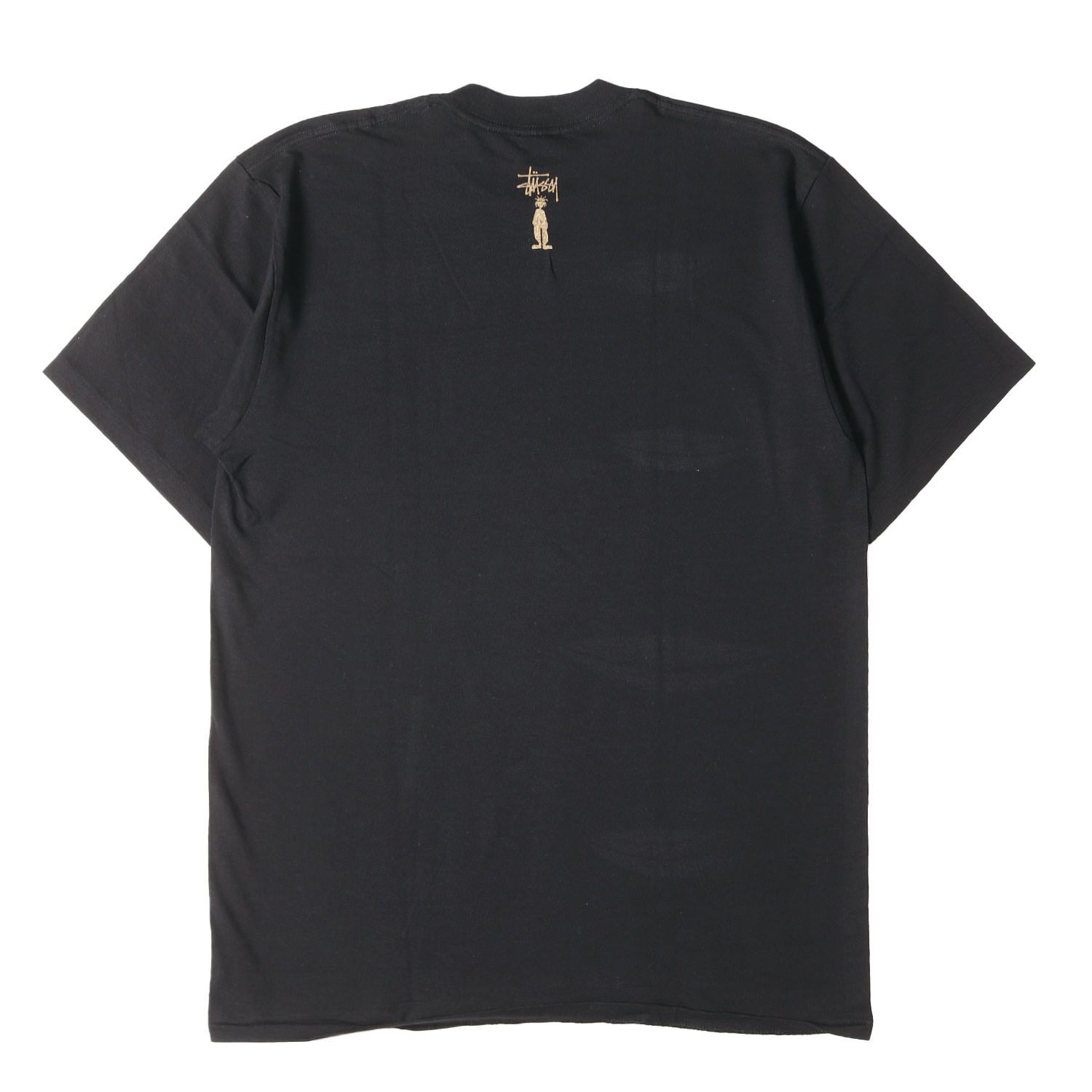 新品】STUSSY ステューシー Tシャツ ブラック 黒 サイズ:L | 00s