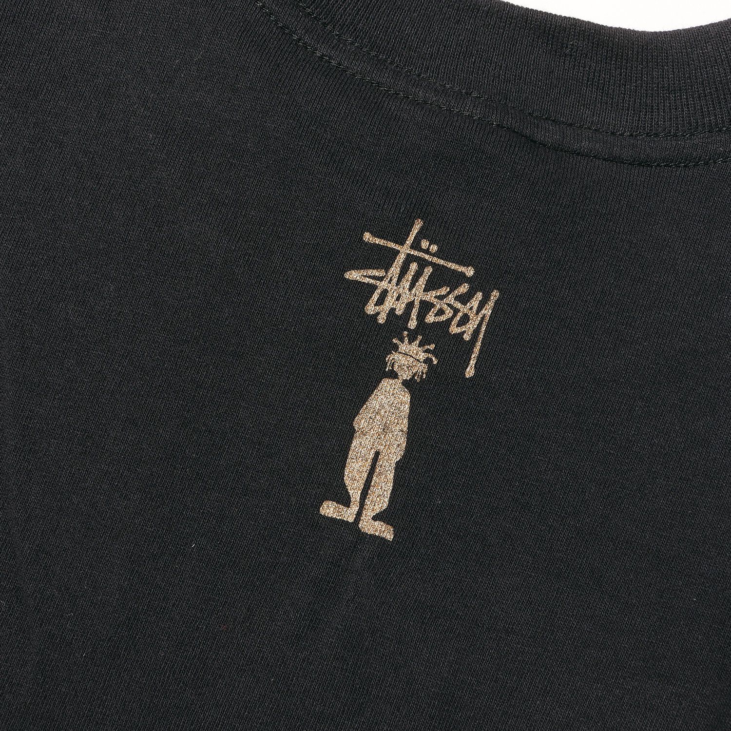 新品】STUSSY ステューシー Tシャツ ブラック 黒 サイズ:L | 00s 