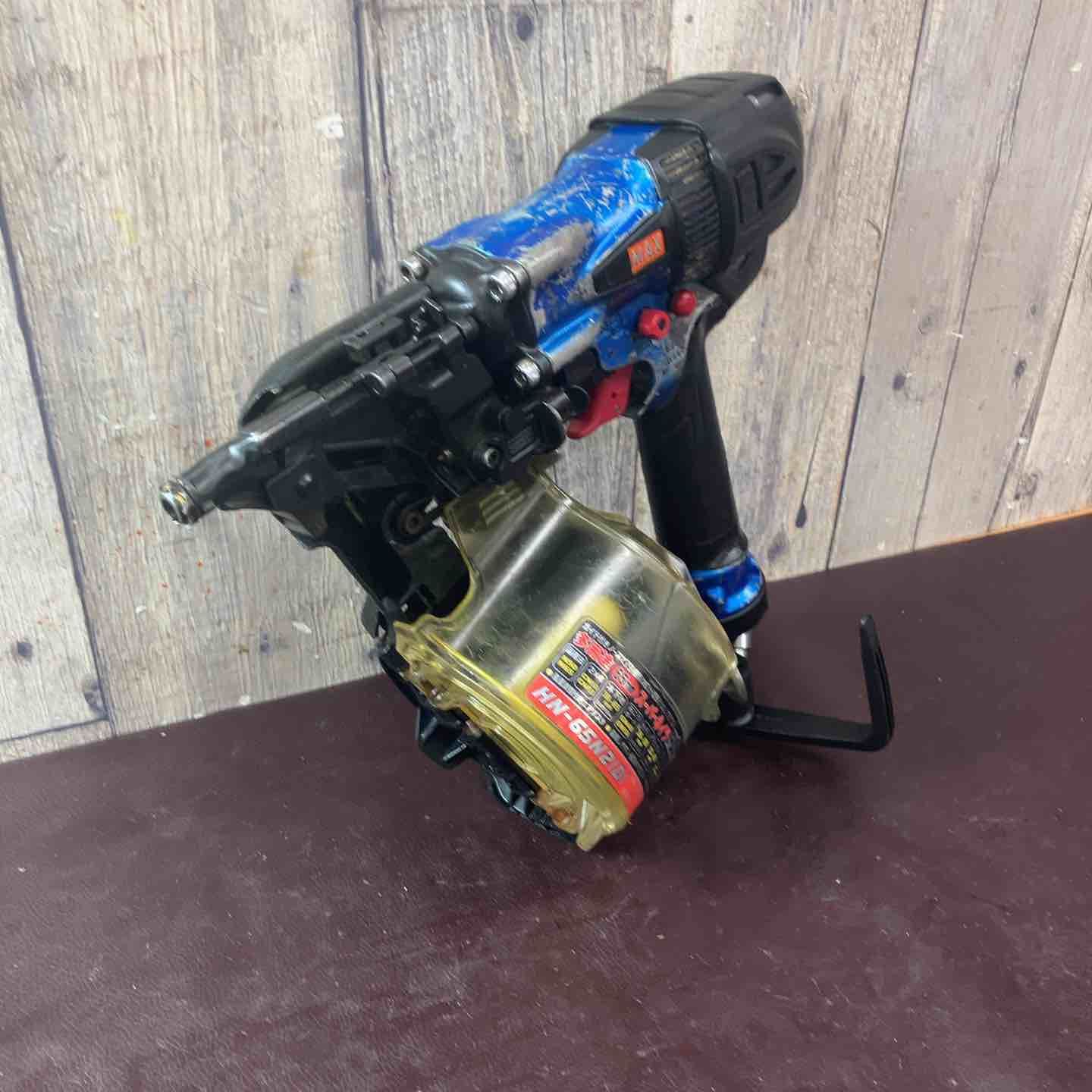 中古品】 マックス(MAX) 高圧エア釘打ち機 HN-65N2(D) 【東大和店 