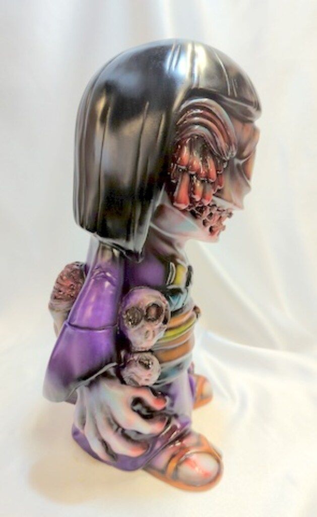 かっこわらい雑貨店 インクレディブル よしこ Custom Oneoff 黒髪/紫