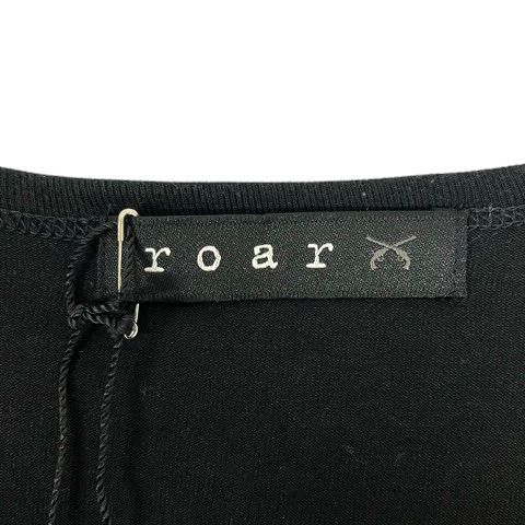 ロアー roar Tシャツ ロンT Vネック コットン ラインストーン 長袖 2
