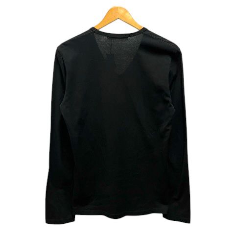ロアー roar Tシャツ ロンT Vネック コットン スタッズ 長袖 2 黒