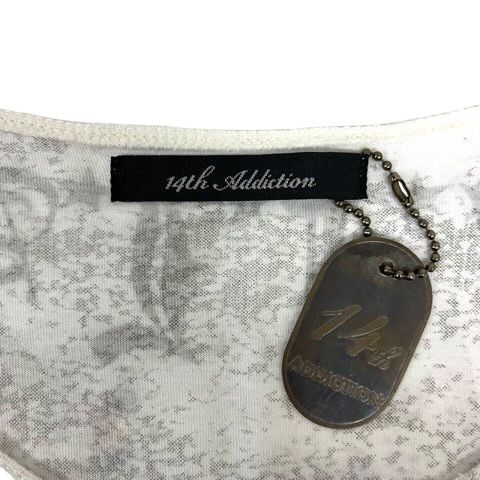 フォーティーンス アディクション14th Addiction Tシャツ クルーネック